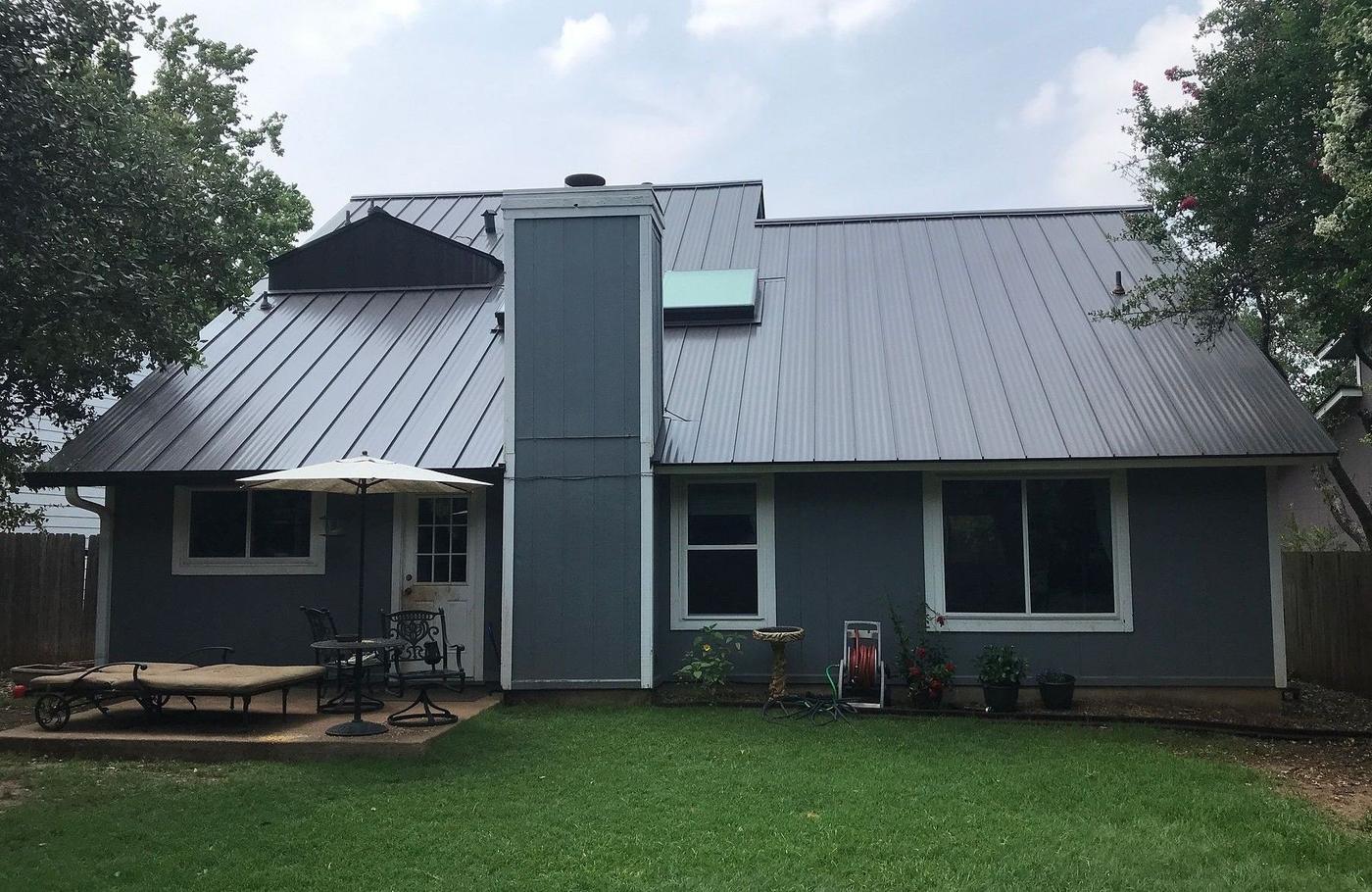 Before: Siding in Maple Run, Austin, TX