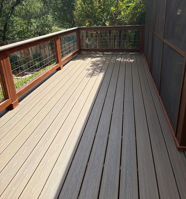 Decking project photo 2 of 8 — Flintrock Falls, Lakeway, TX