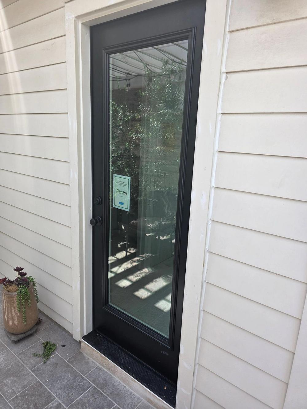 Provia Legacy Steel detail — Davenport Ranch, Austin