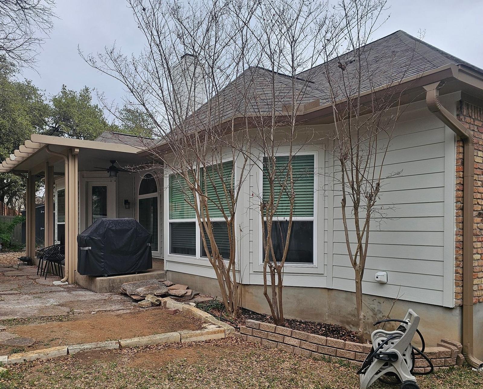 James Hardie Siding & Doors in West Oak Hill, Austin — completed project by Austin Pro