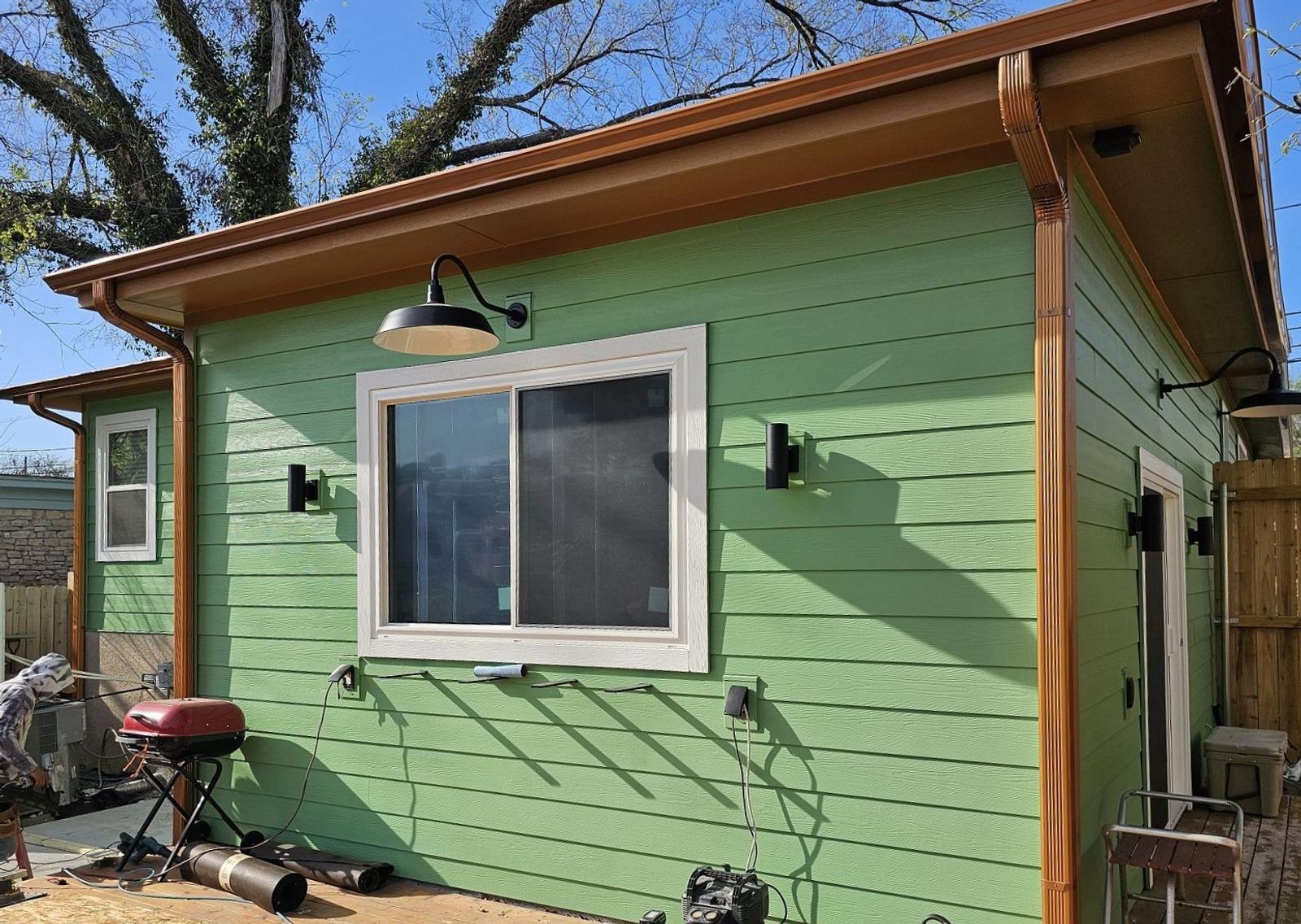 James Hardie Siding & Exterior Painting in MLK-183, Austin — completed project by Austin Pro