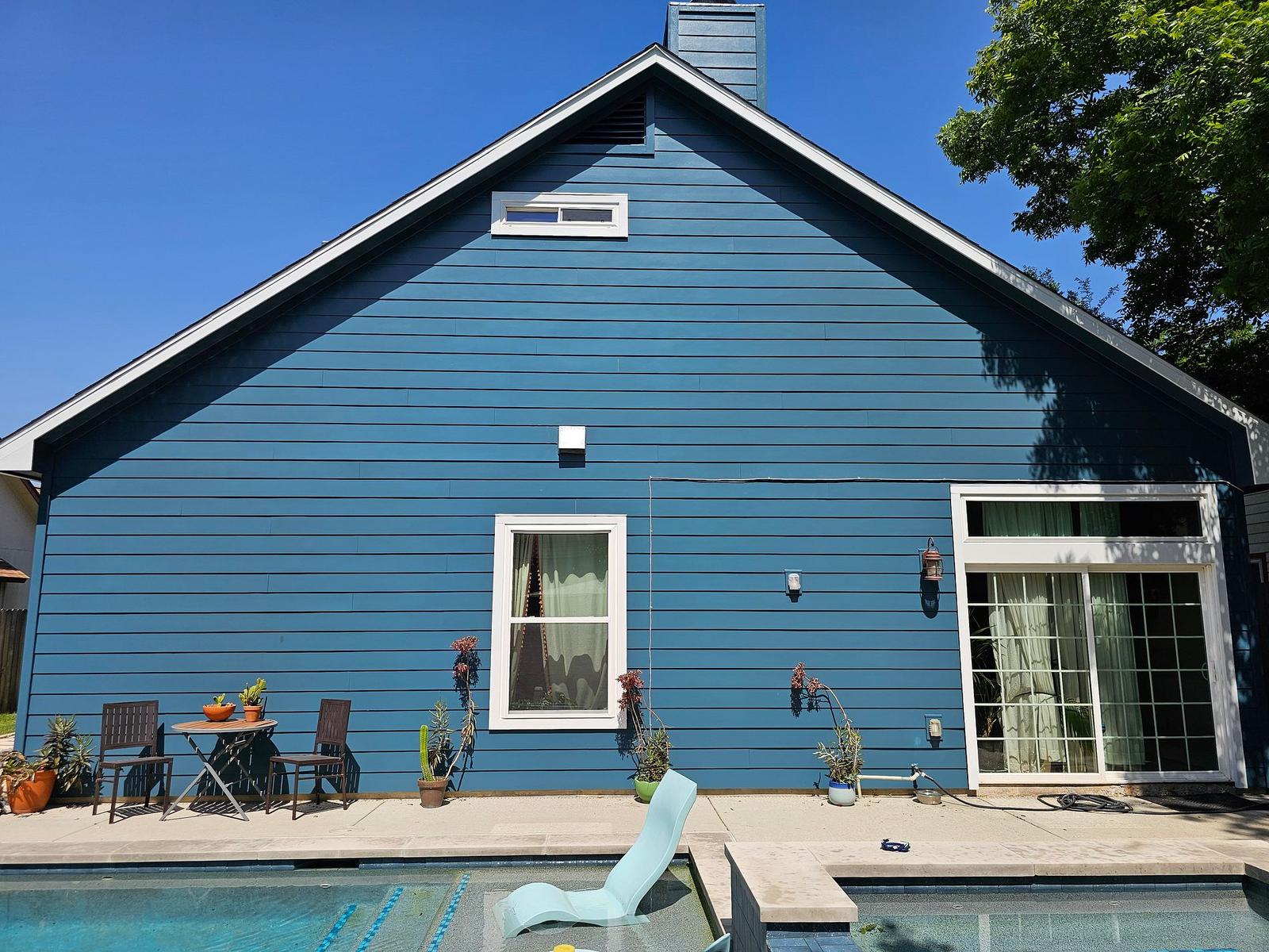 James Hardie Siding & Exterior Painting in Hunter's Chase, Austin — completed project by Austin Pro