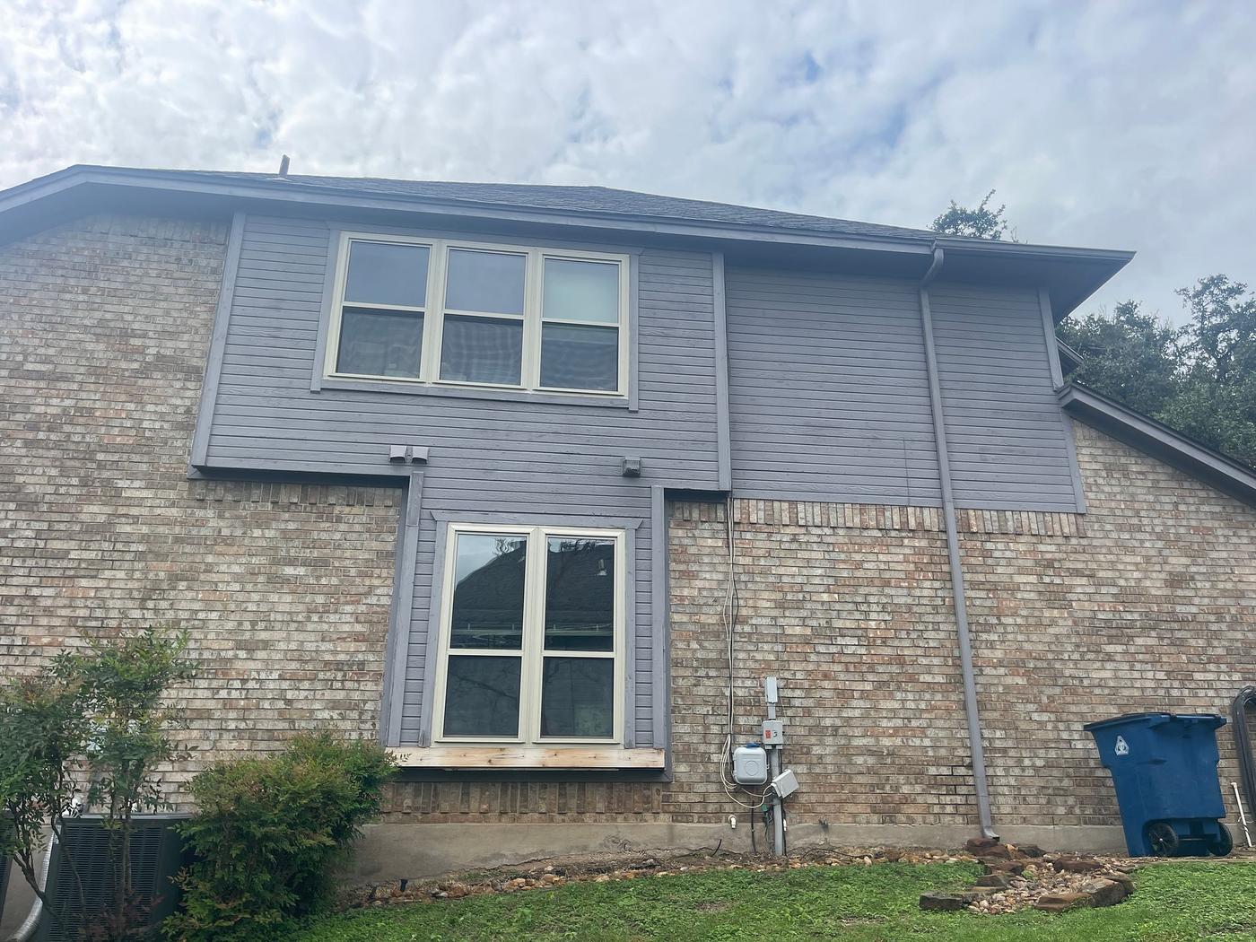 Before: Siding in Northwest Austin, Austin, TX