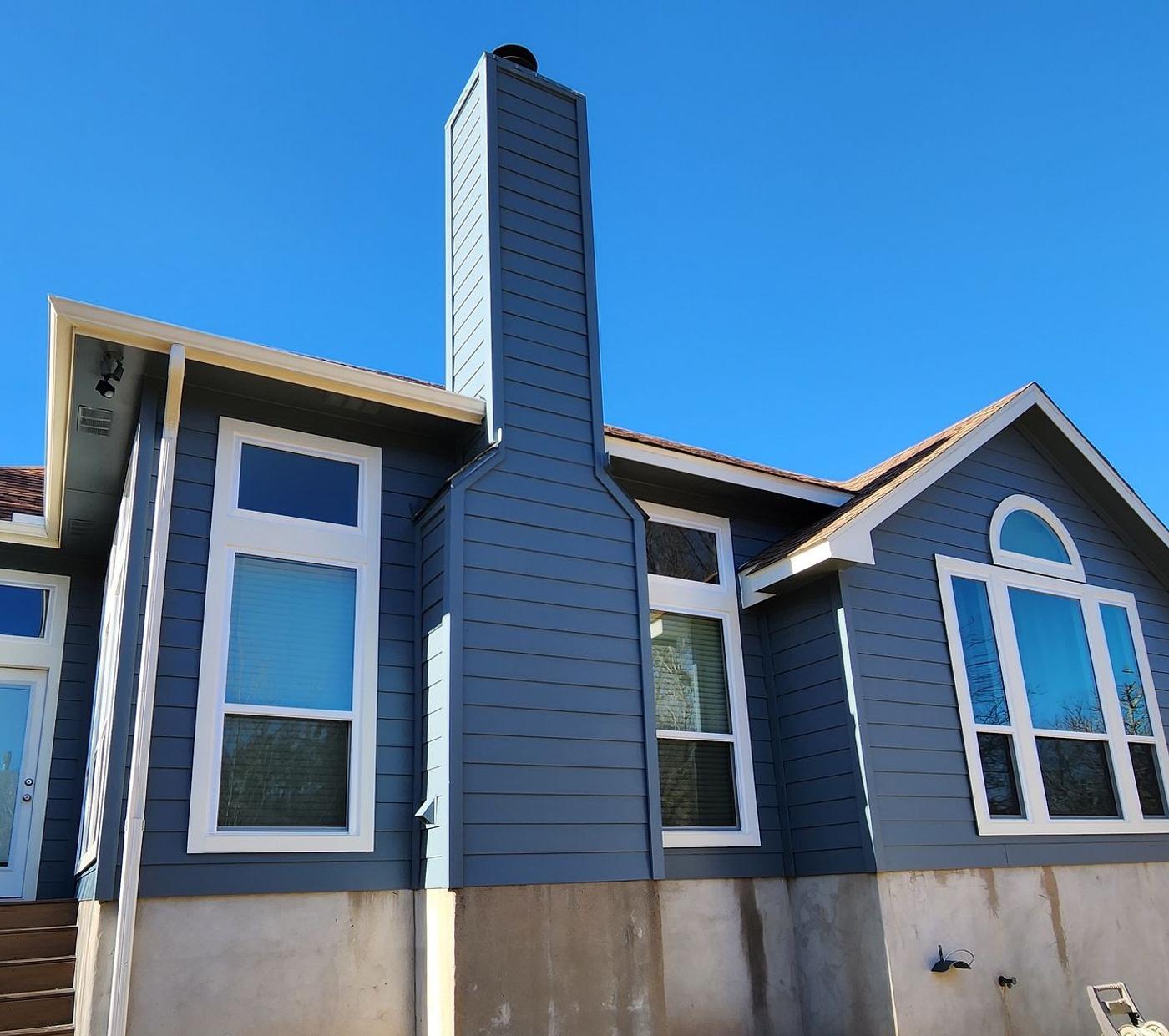 After: James Hardie siding & windows completed in Pflugerville