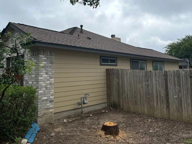 Siding project photo 4 of 8 — Ashford Park, Buda, TX
