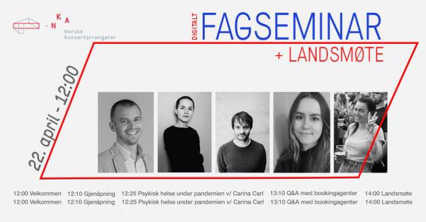 Digitalt fagseminar og landsmøte