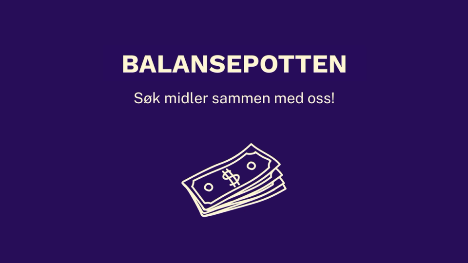 Søk midler fra Balansepotten
