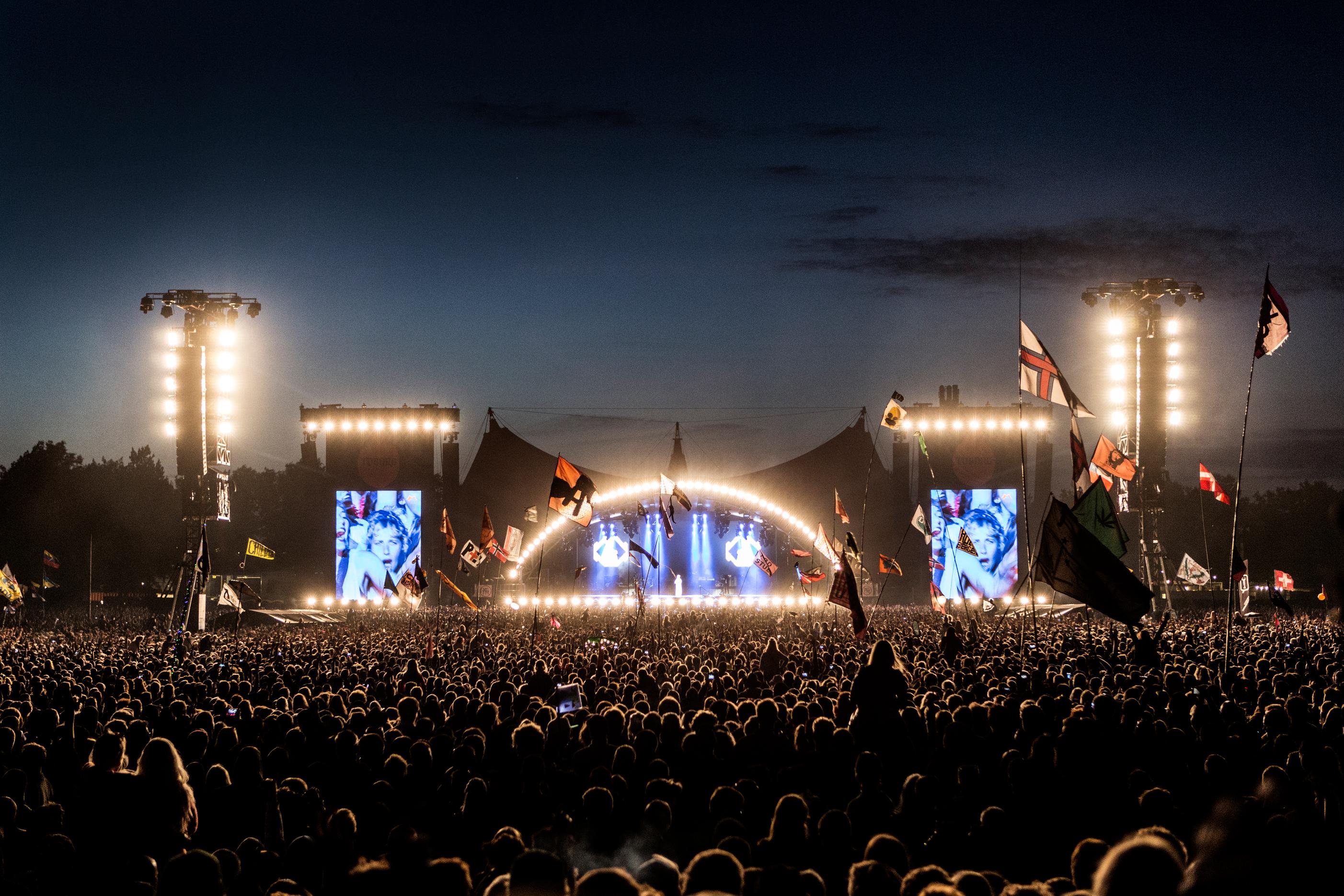 Omvisning på Roskilde Festival