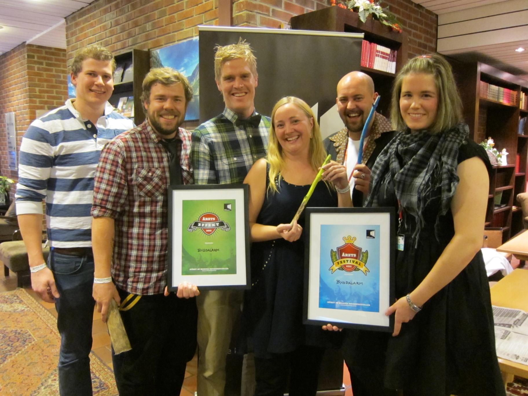Bygdalarm kåret til Årets festival 2011