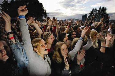 Nasjonal festivalstatistikk: 2,2 millioner besøkende på musikkfestival i Norge i 2014