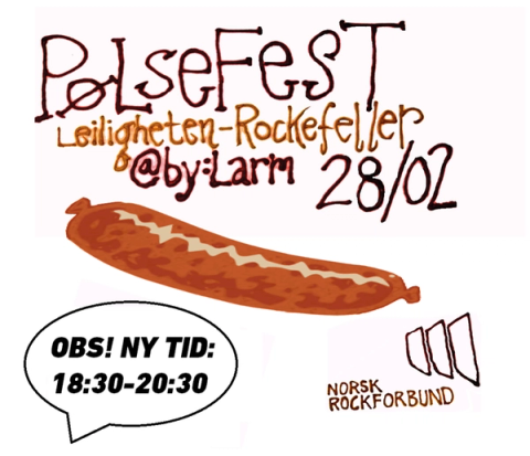 Pølsefest på by:Larm!