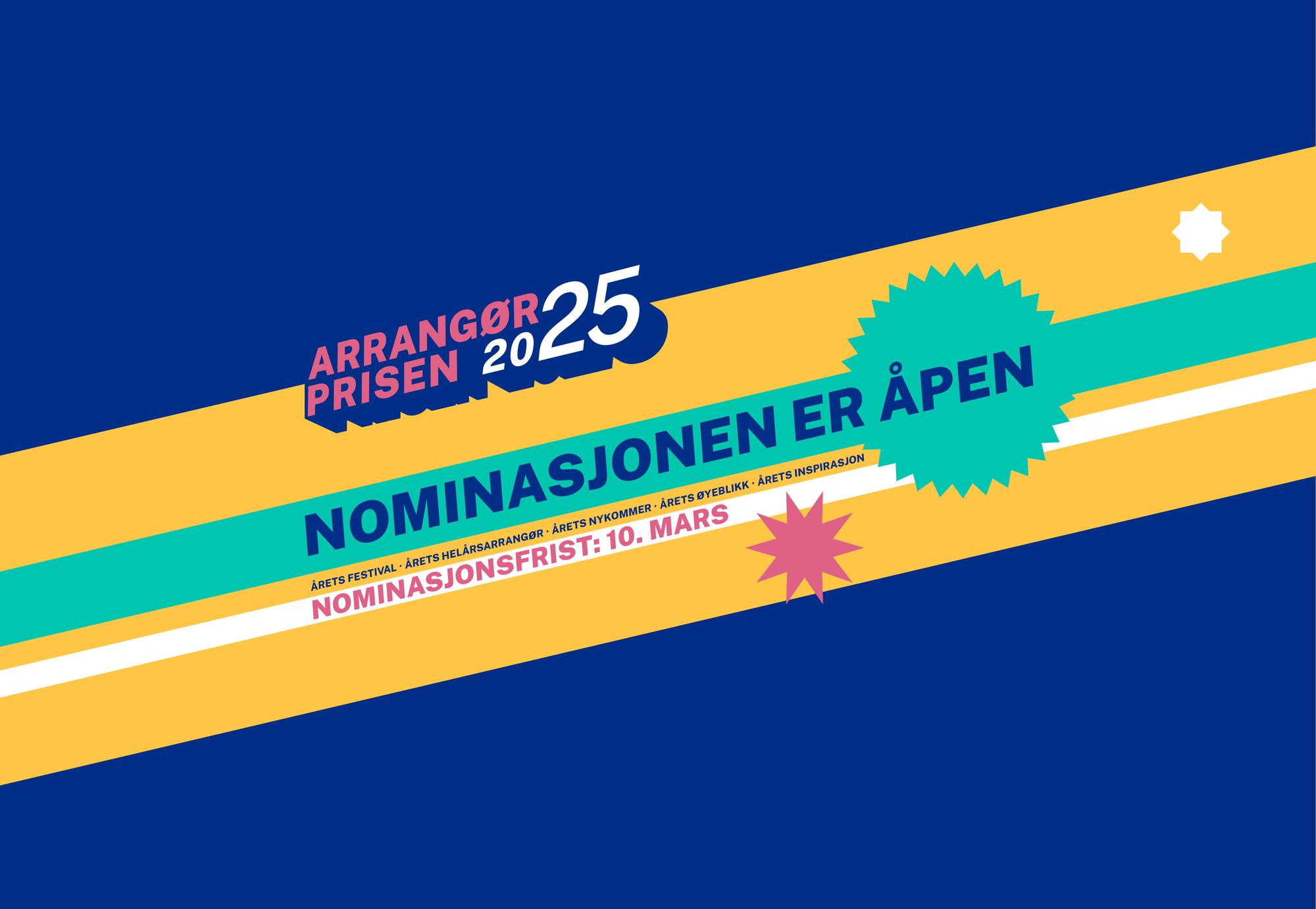 Arrangørprisen: nominasjonen er åpen!