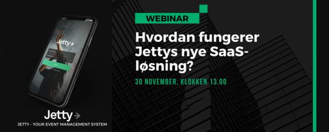 Gratis webinar: Jettys nye SaaS-løsning