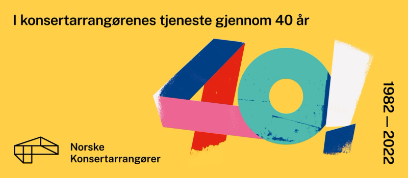 Velkommen til jubileumsfest: Vi feirer 40 år!