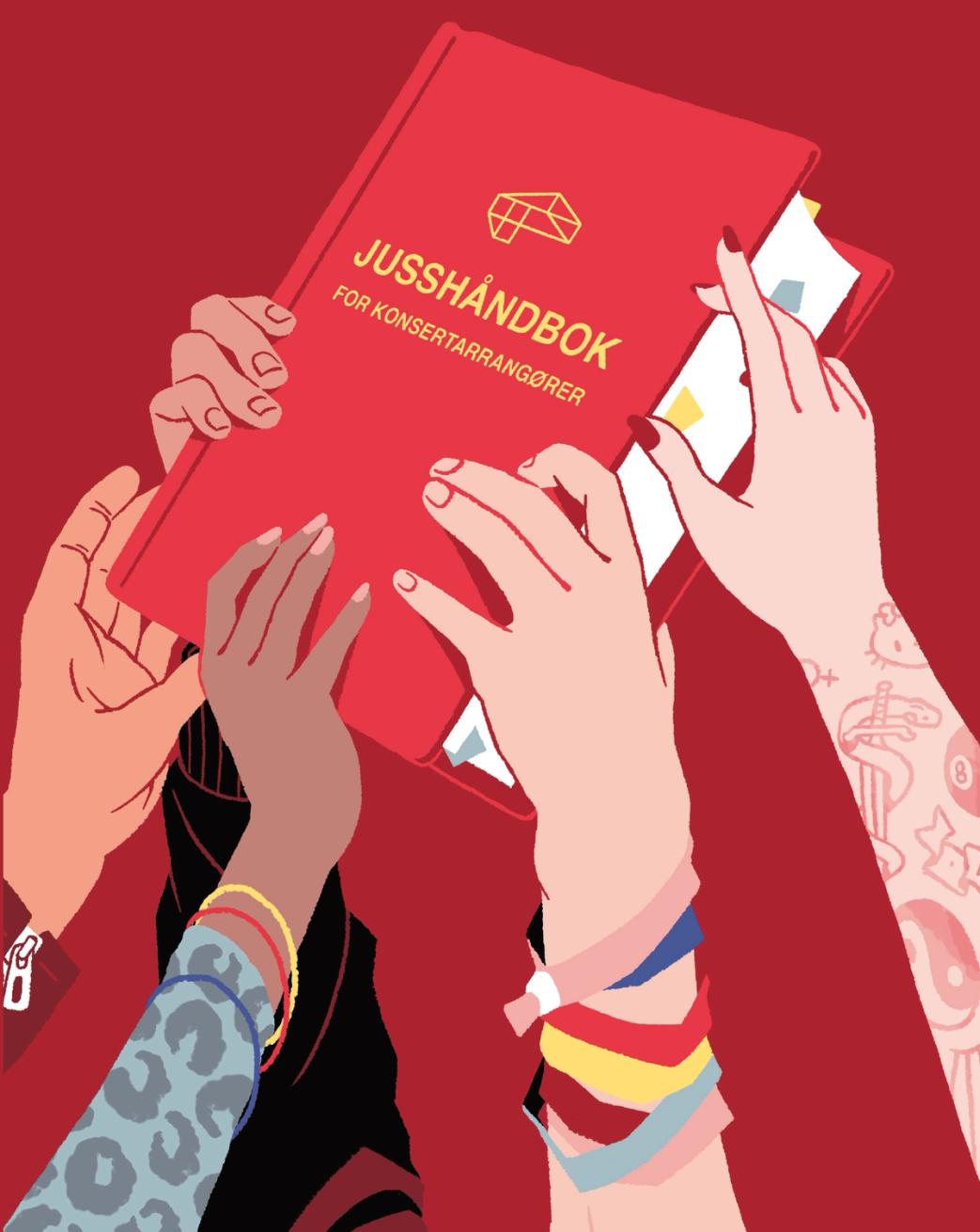 Arrangørenes yndlingsbok, Jusshåndboka, revidert og i nytt opplag!