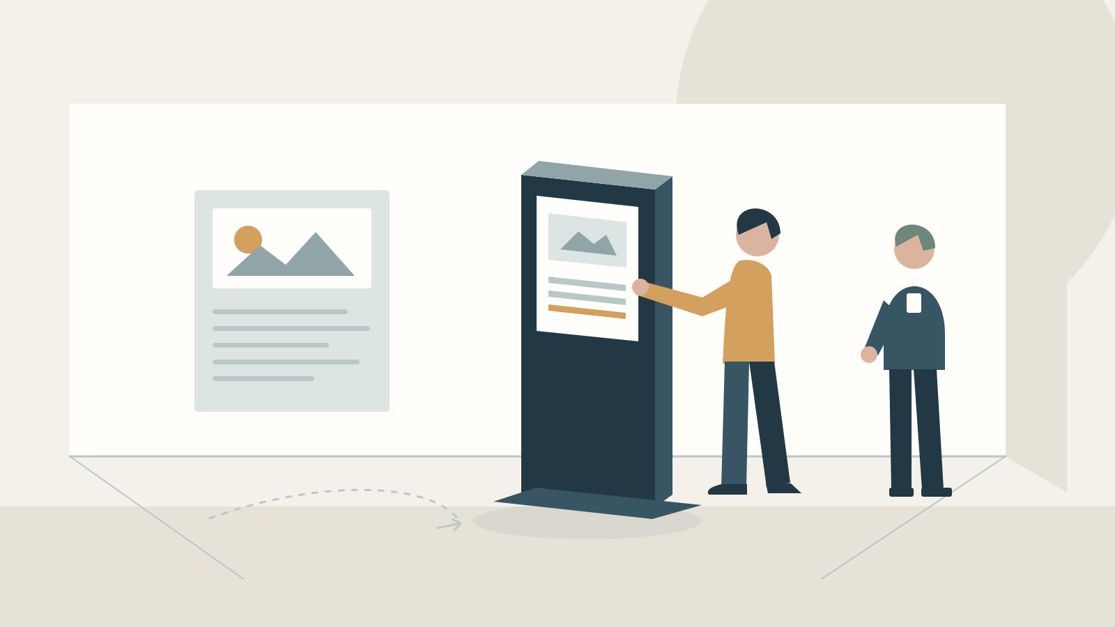 Interactive Exhibition Kiosks: Design the Visitor Session and Recovery