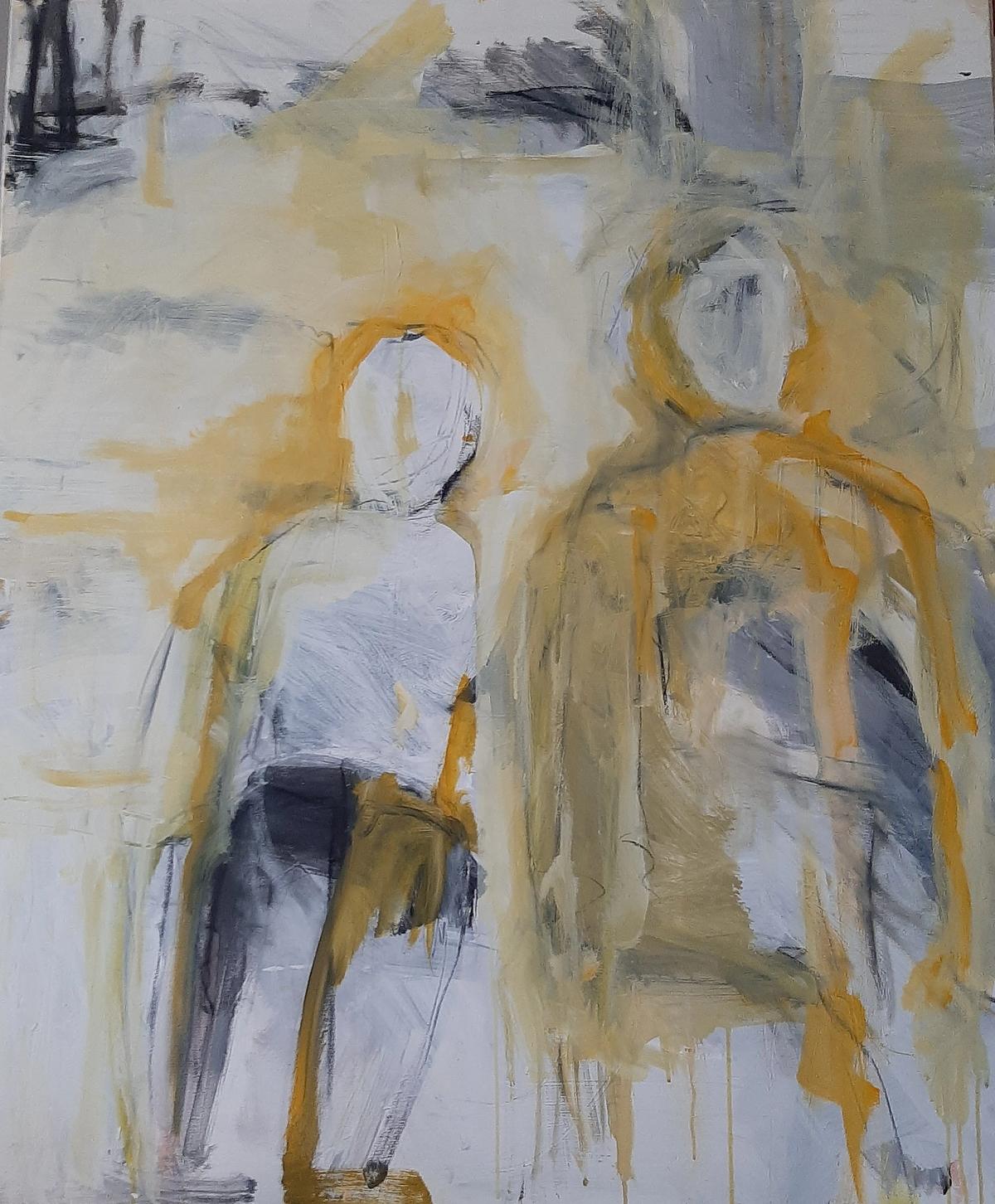 Ingrid Mühlbachler – happiness, 2025, Acryl auf Leinwand