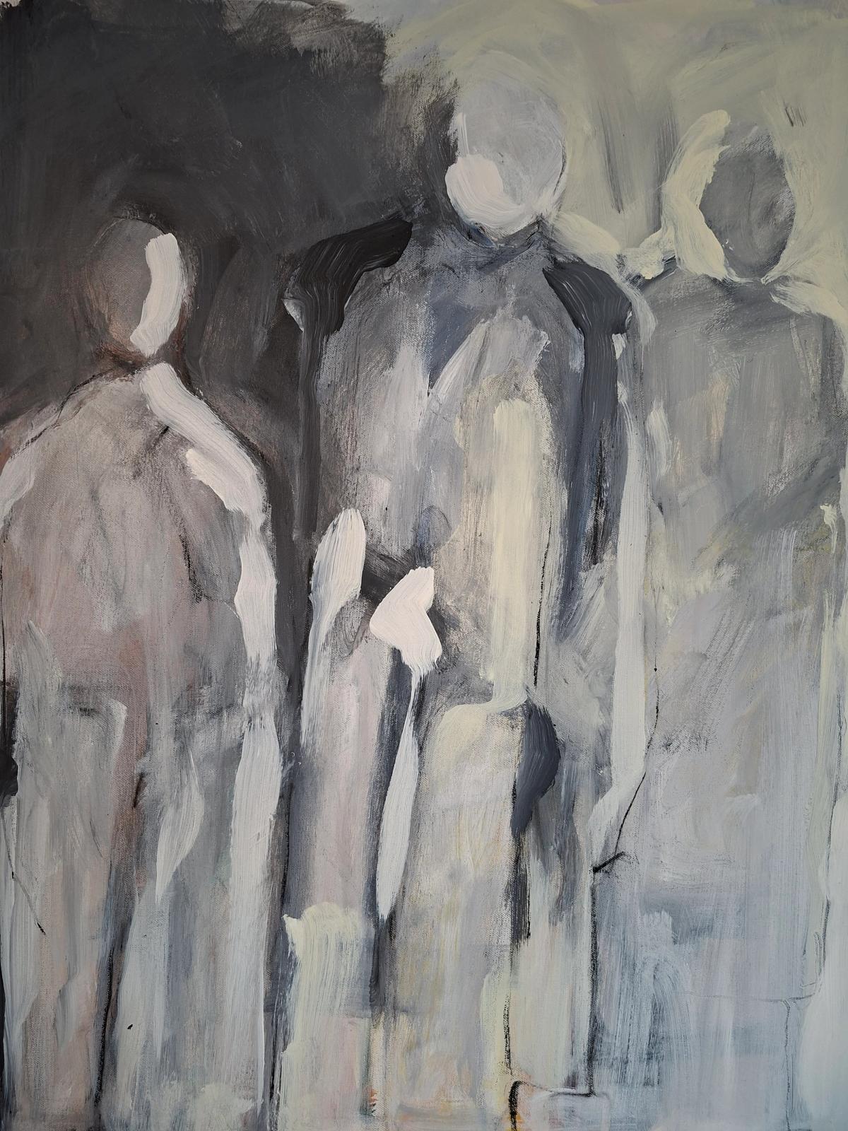 Ingrid Mühlbachler – into the light, 2026, Acryl auf Leinwand