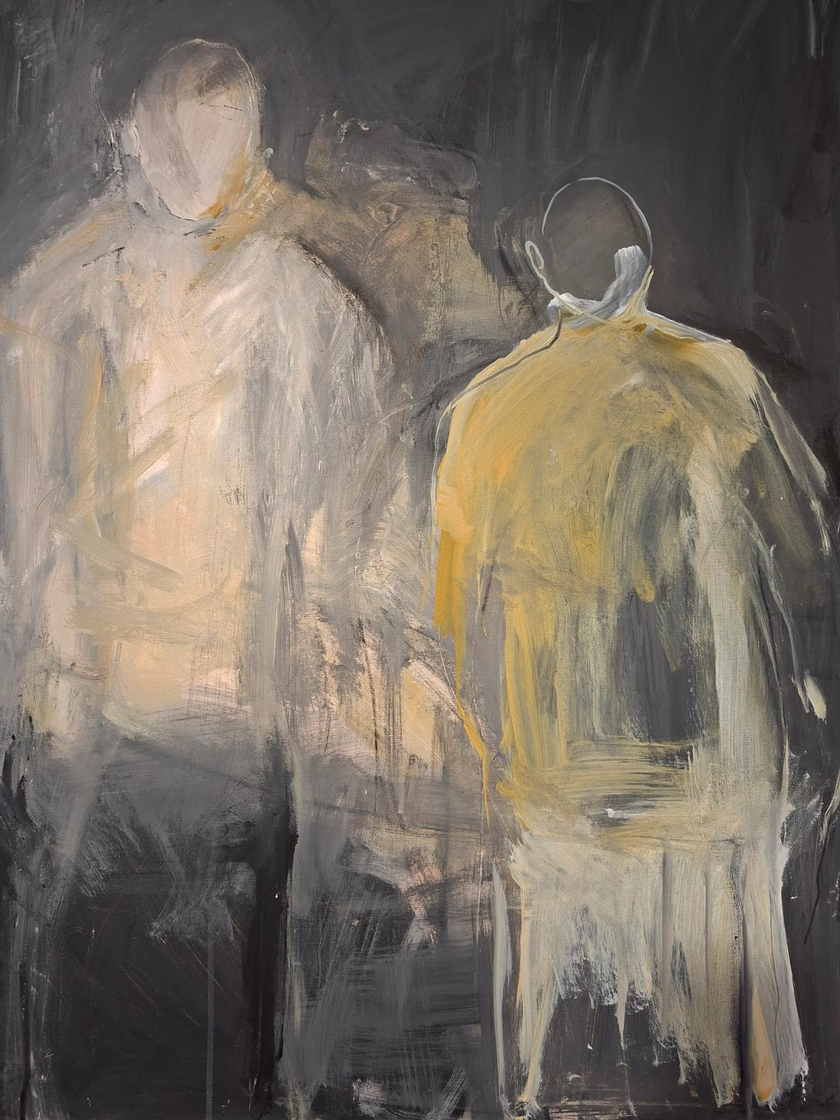 Ingrid Mühlbachler – out of the dark, 2026, Acryl auf Leinwand