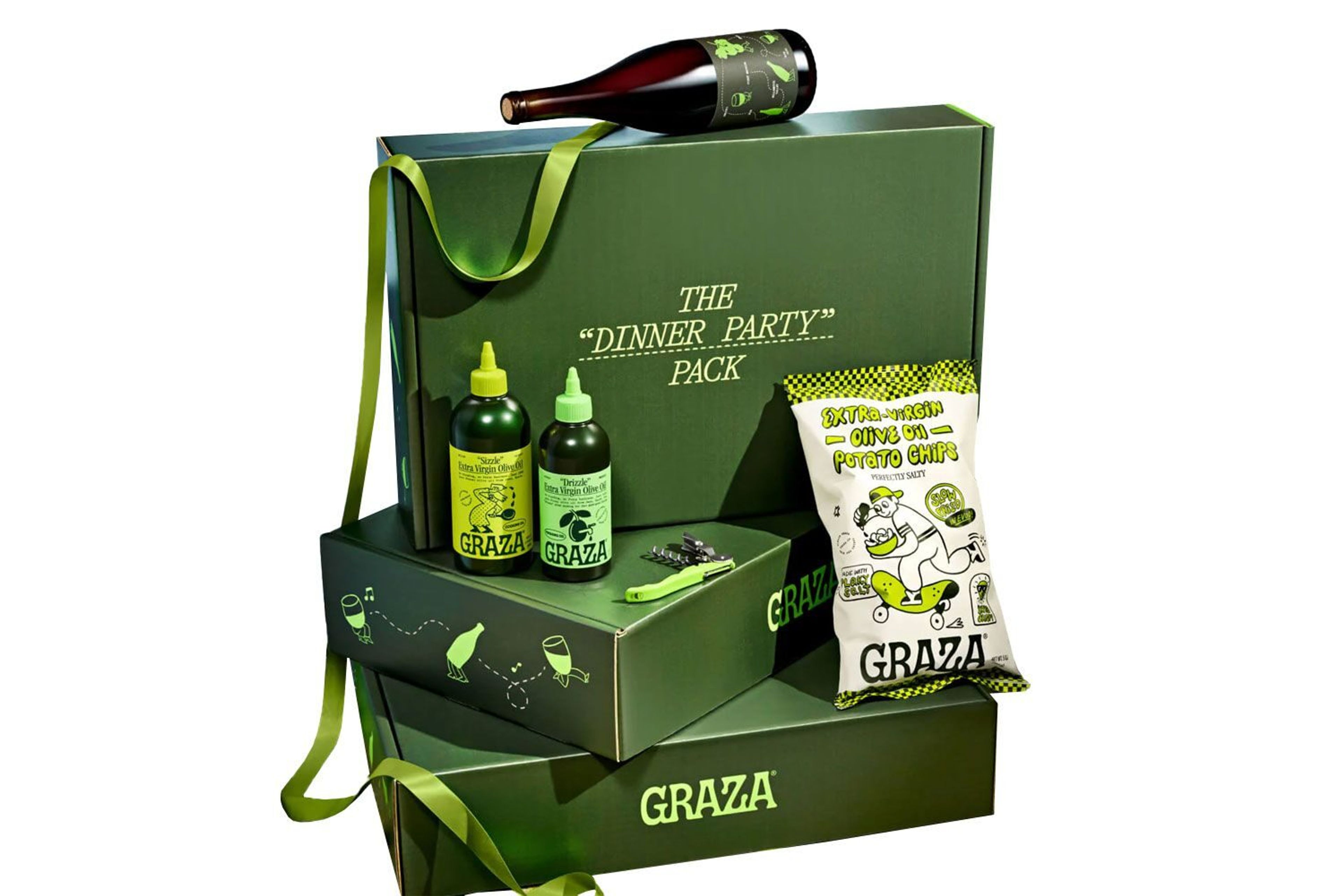Graza: Dinner party pack - a DTC marketing strategy to sell bundles.