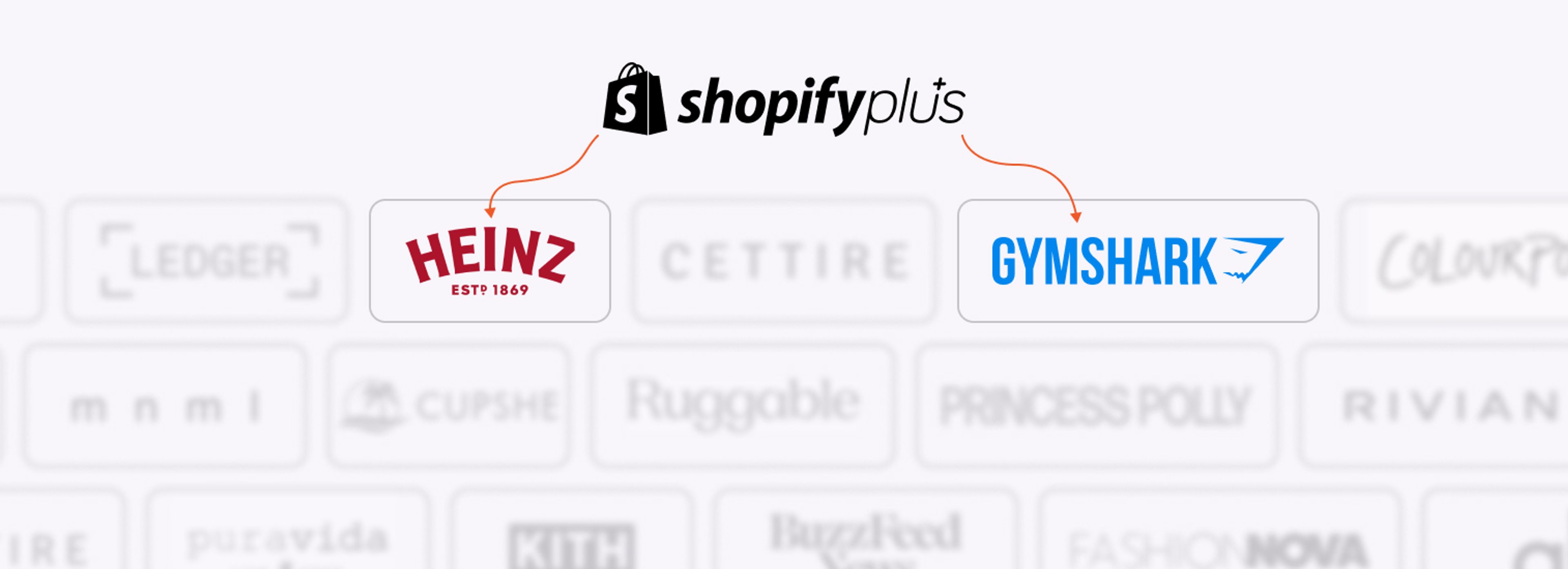 Big companies using Shopify plus