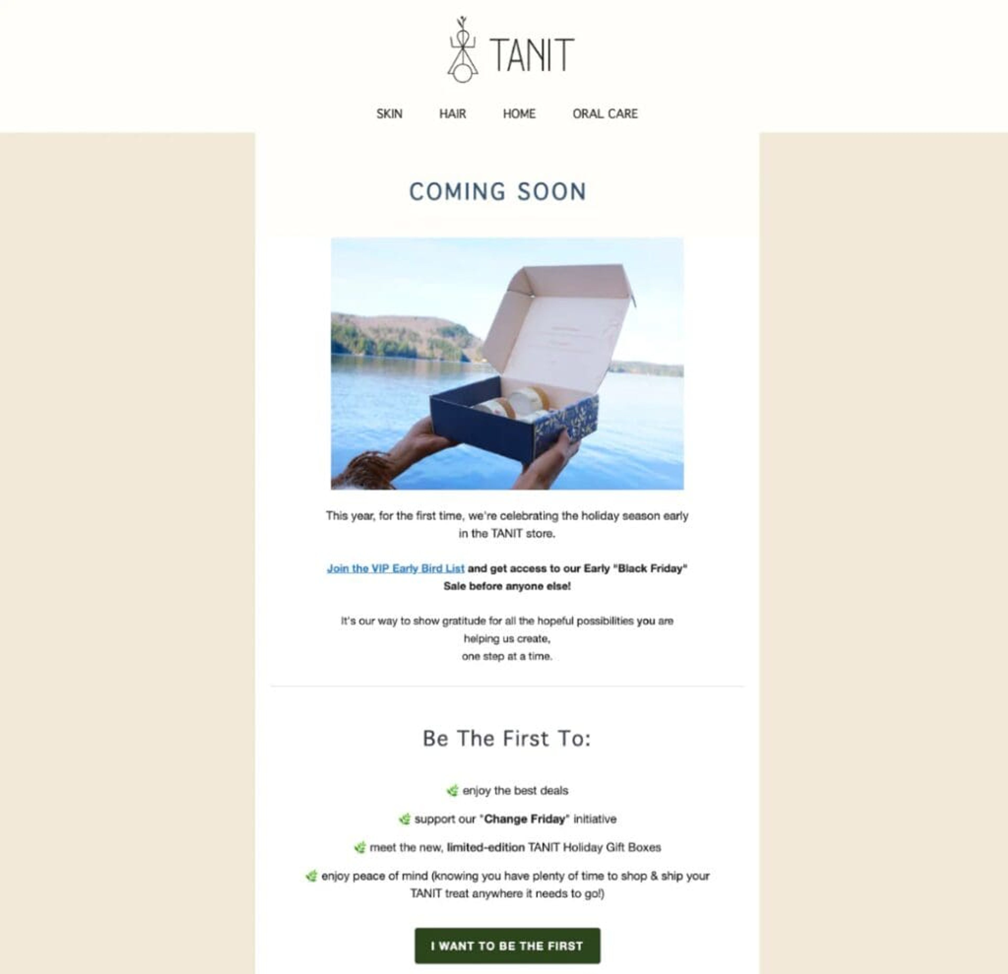 Offer early bird discount with rewarding loyal customers