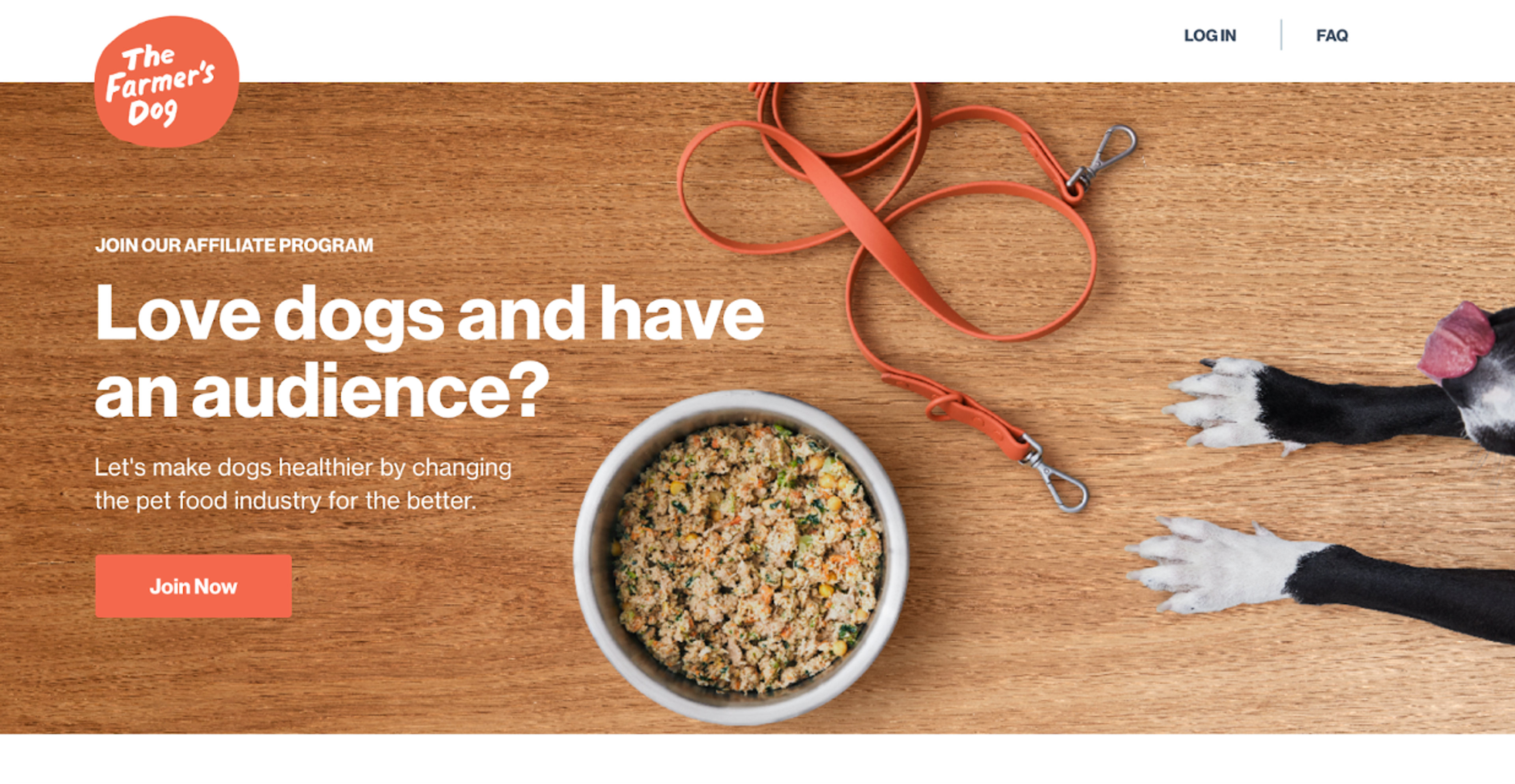 The Farmer’s Dog affiliate program