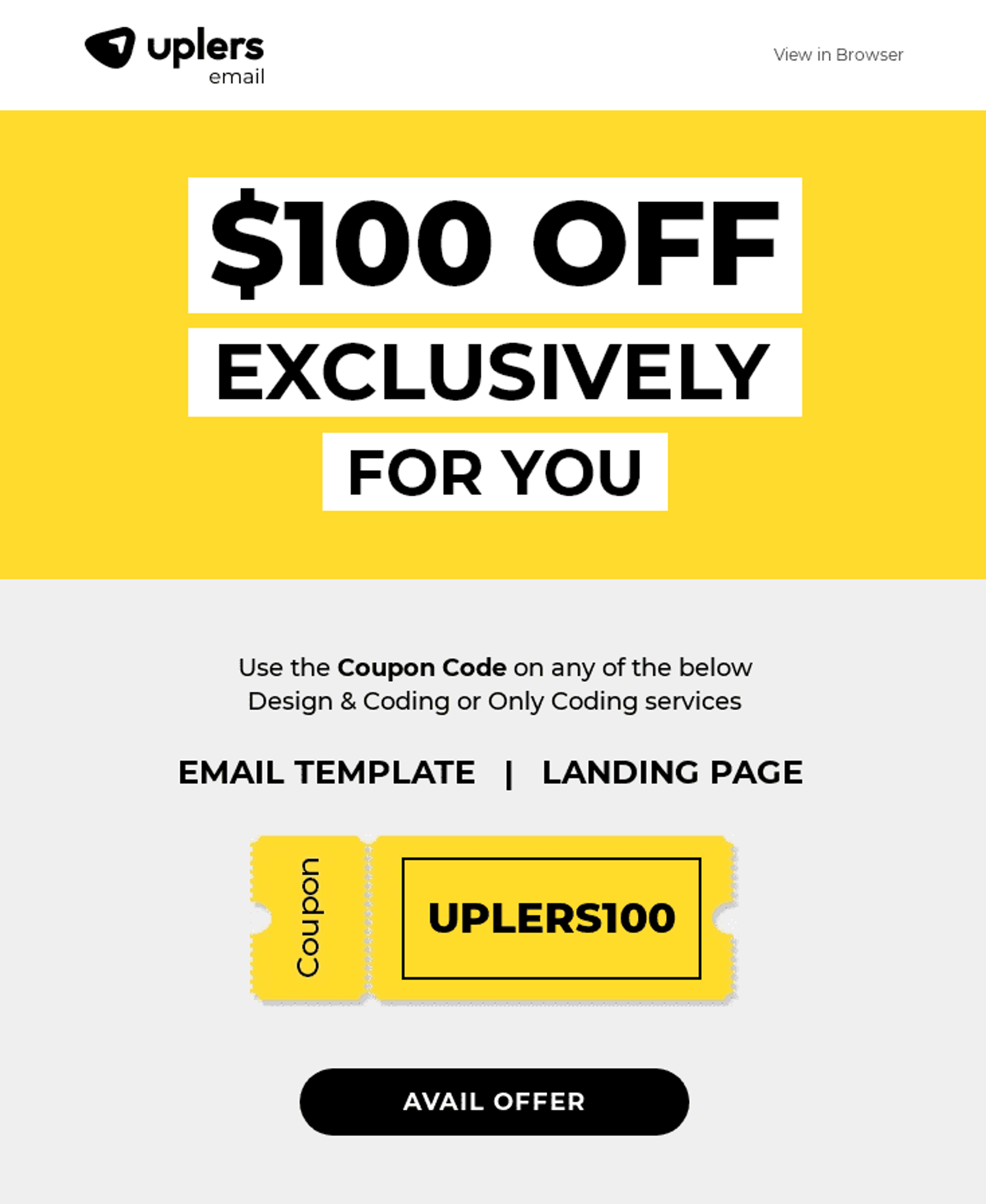 Uplers sales promotion examples the power of coupon codes.