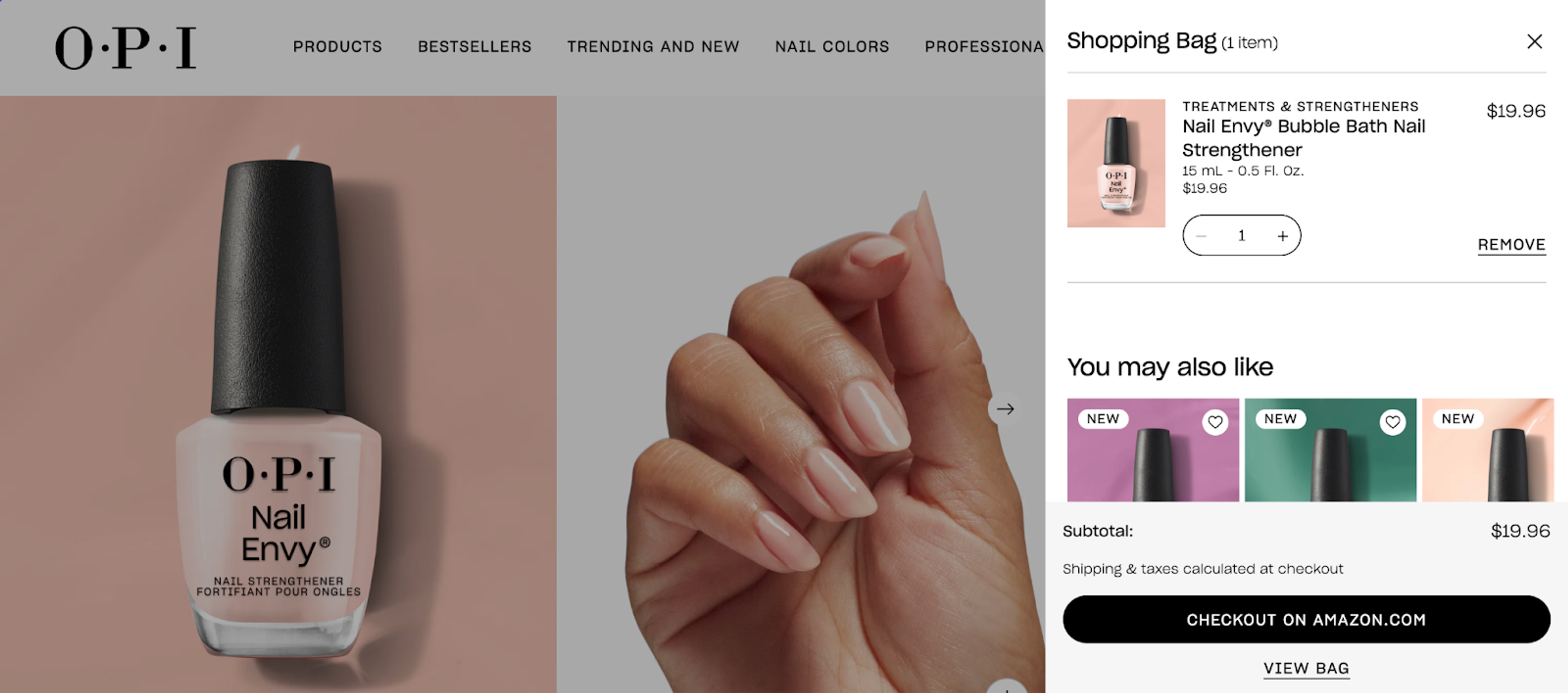 OPI product page
