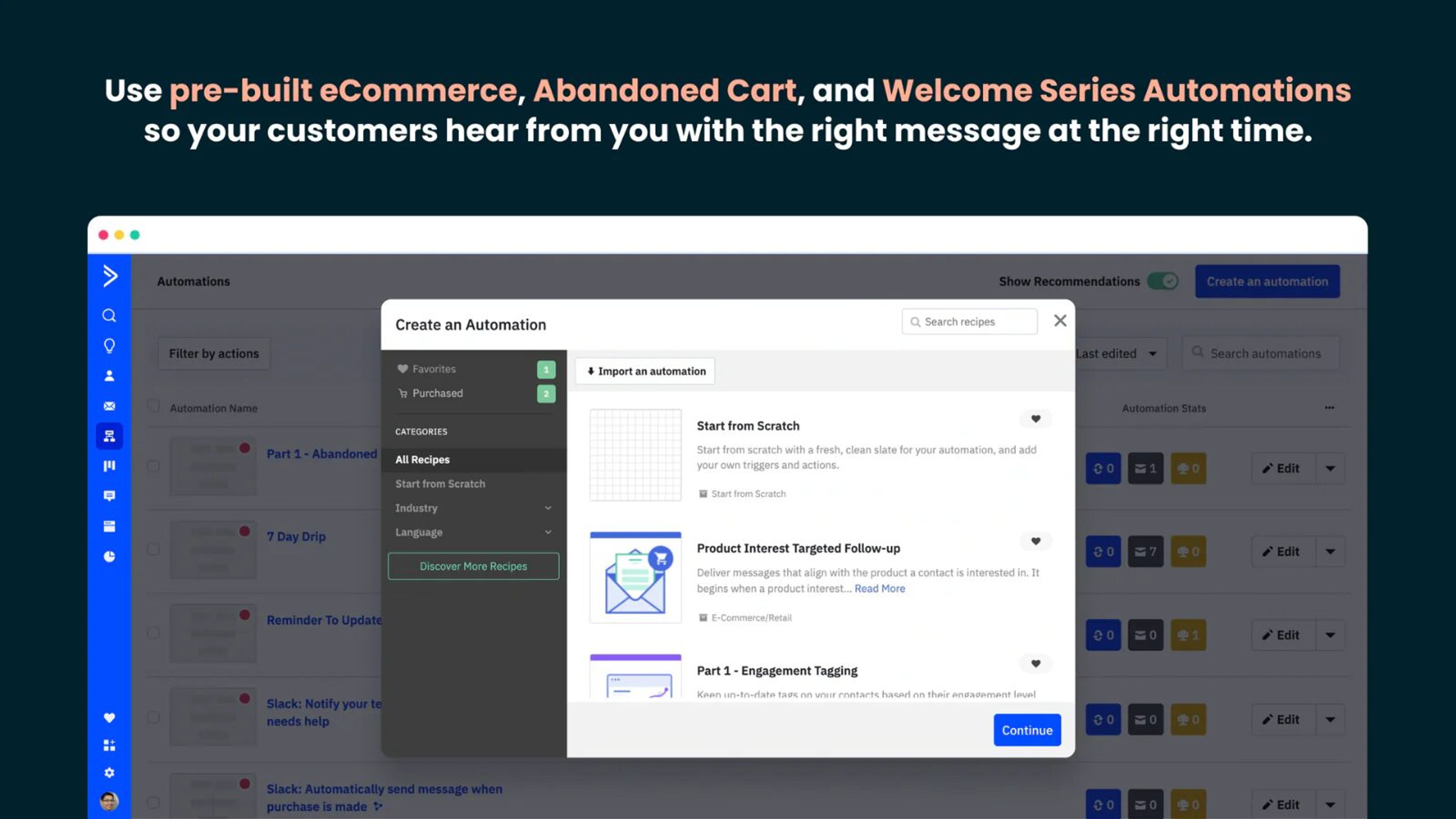 ActiveCampaign email marketing app