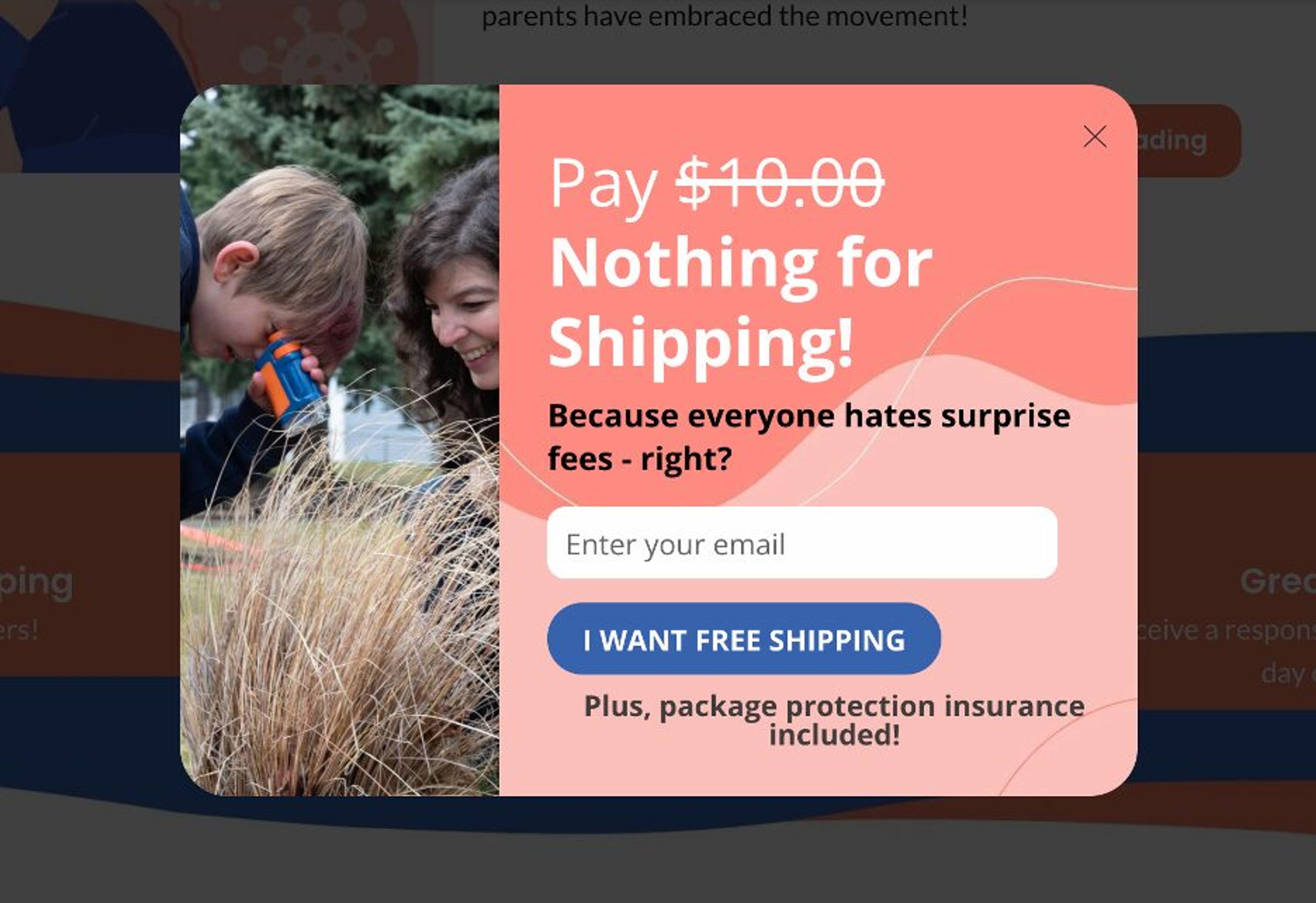 Attract price sensitive customers with a free shipping discount.
