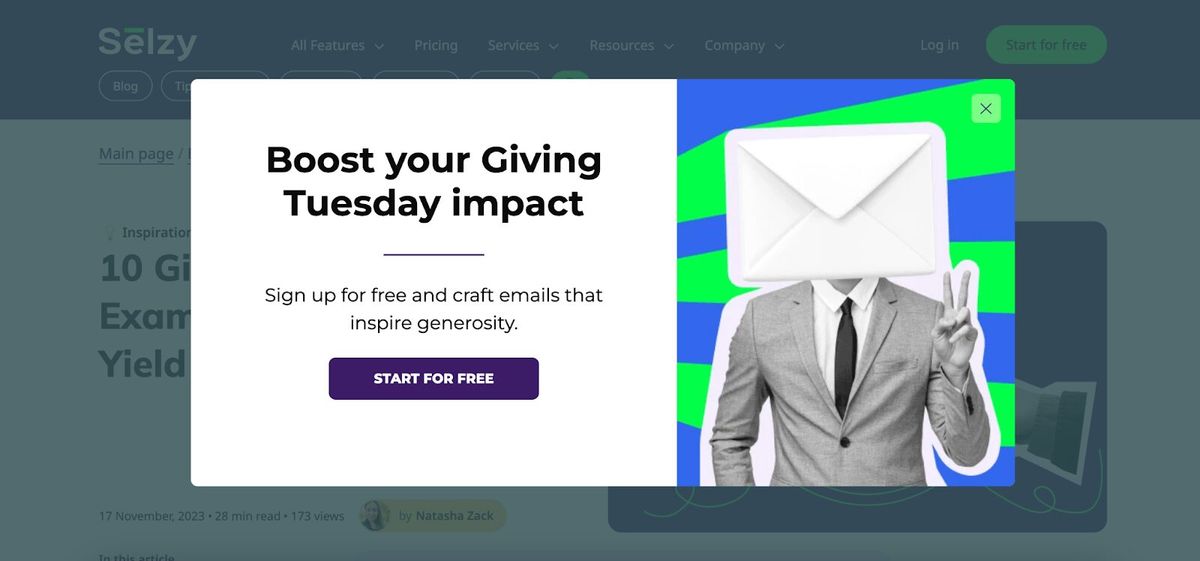 Giving Tuesday impact