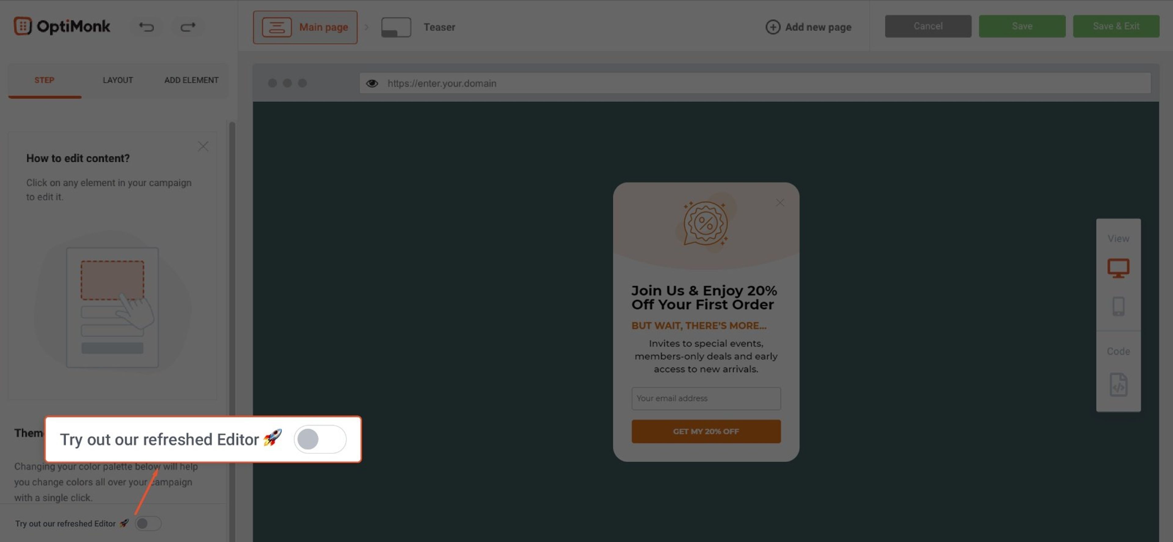 Illustration for: Holiday templates, Refreshed editor, Dynamic free shipping bar ➕ more