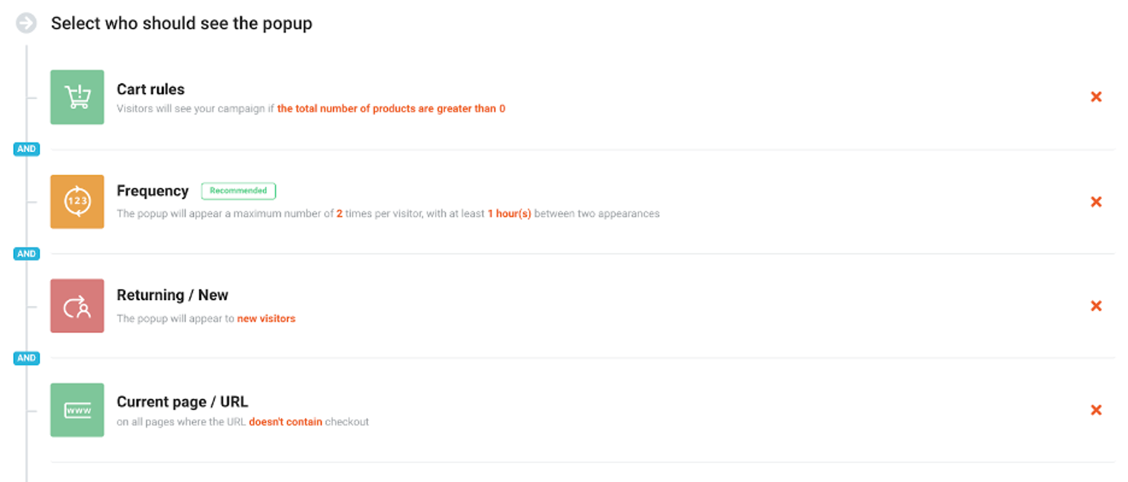 OptiMonk is one of the best Shopify popup apps with advanced targeting