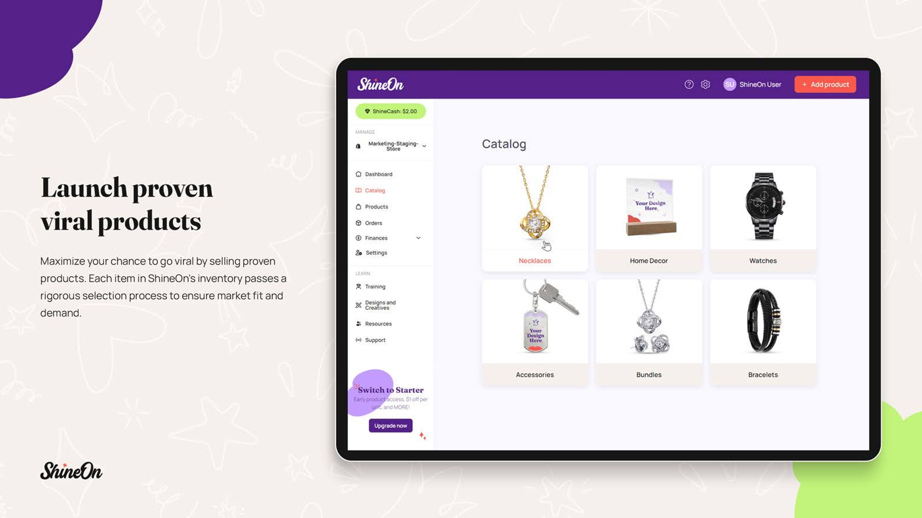Create unique necklaces, bracelets, rings, and more with their user-friendly design tool.