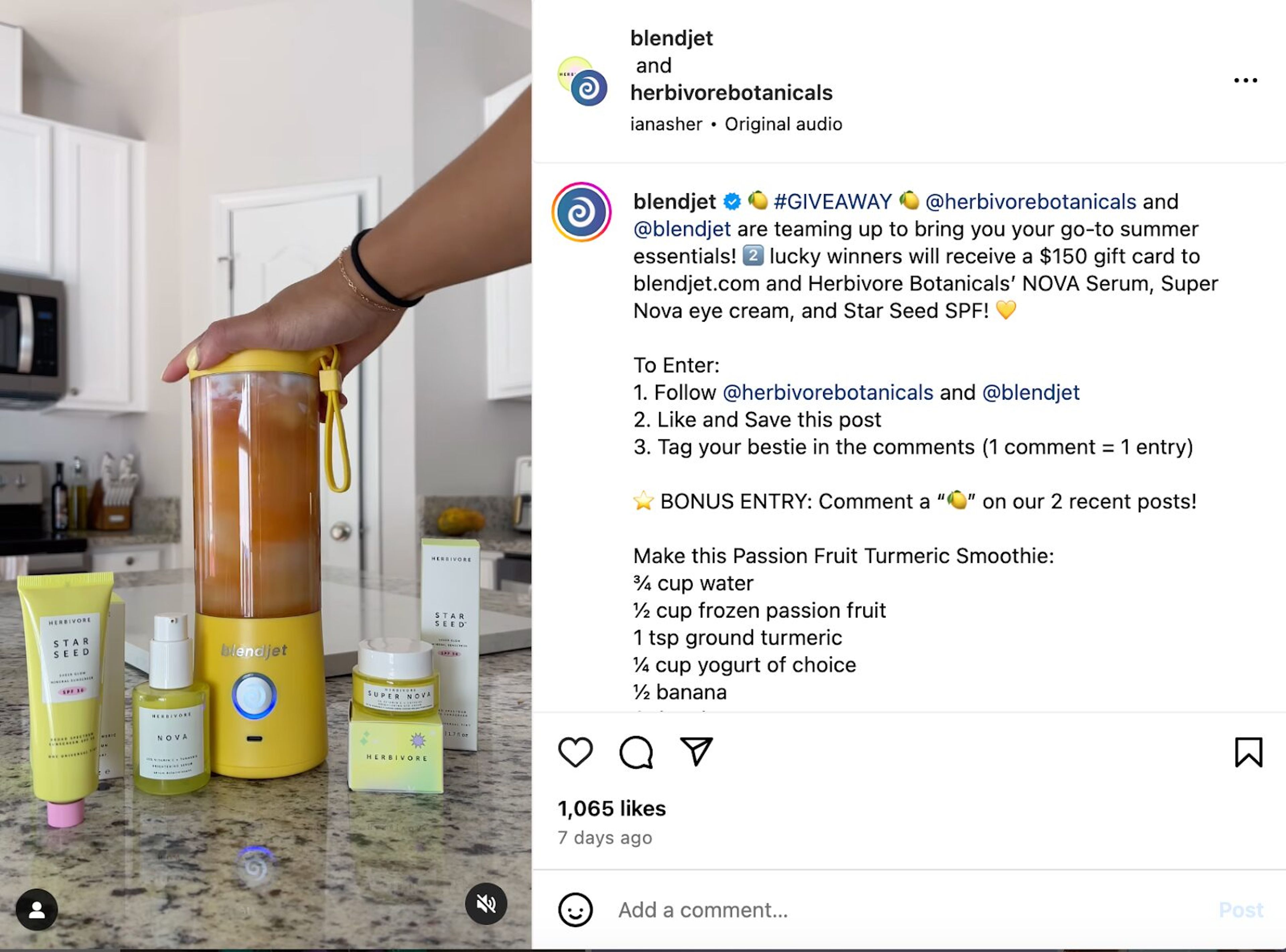 Another great cross marketing idea is to run joint giveaways and cross promote your products.