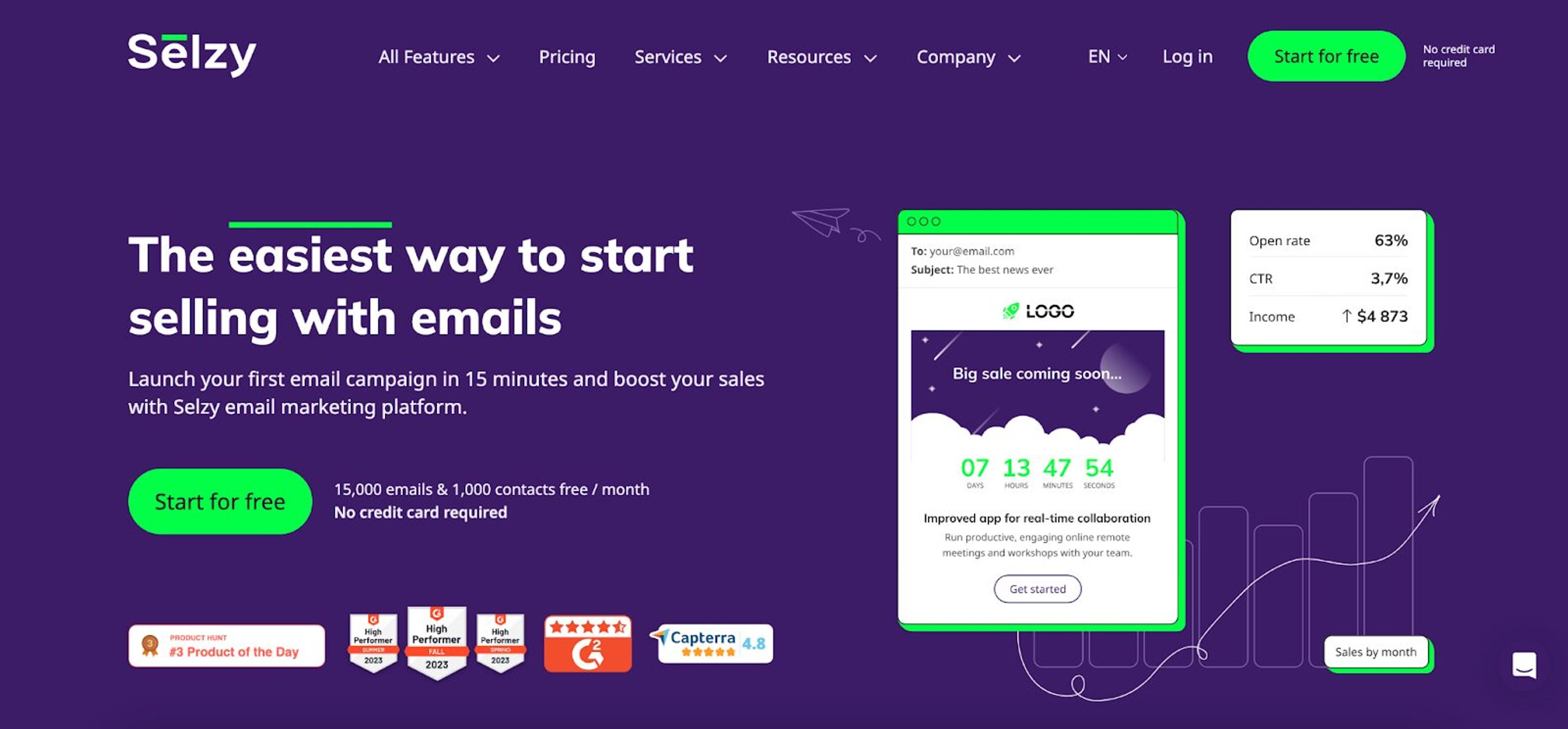 Illustration for: How Selzy Boosted Its Conversions From Organic Traffic With Personalized Popups