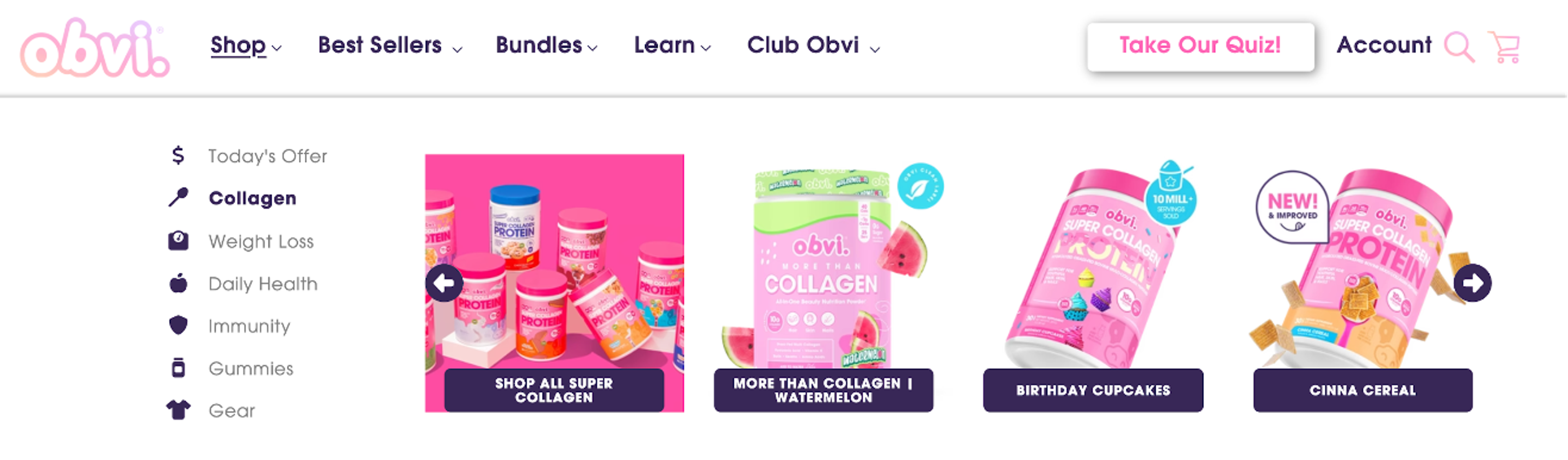 Improve your product category page with featured products