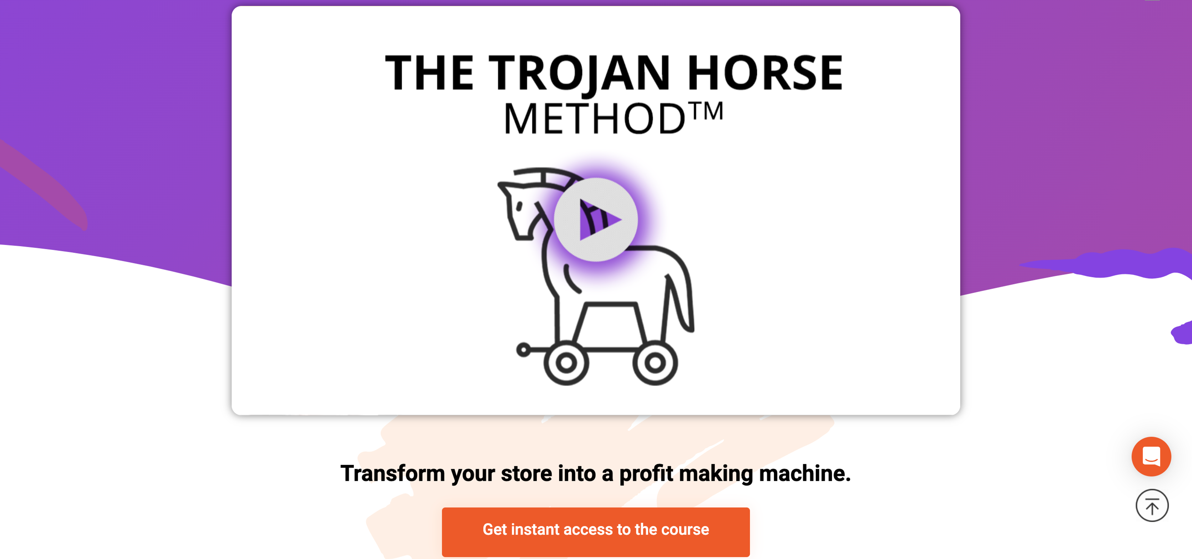 Trojan Horse Method landing page