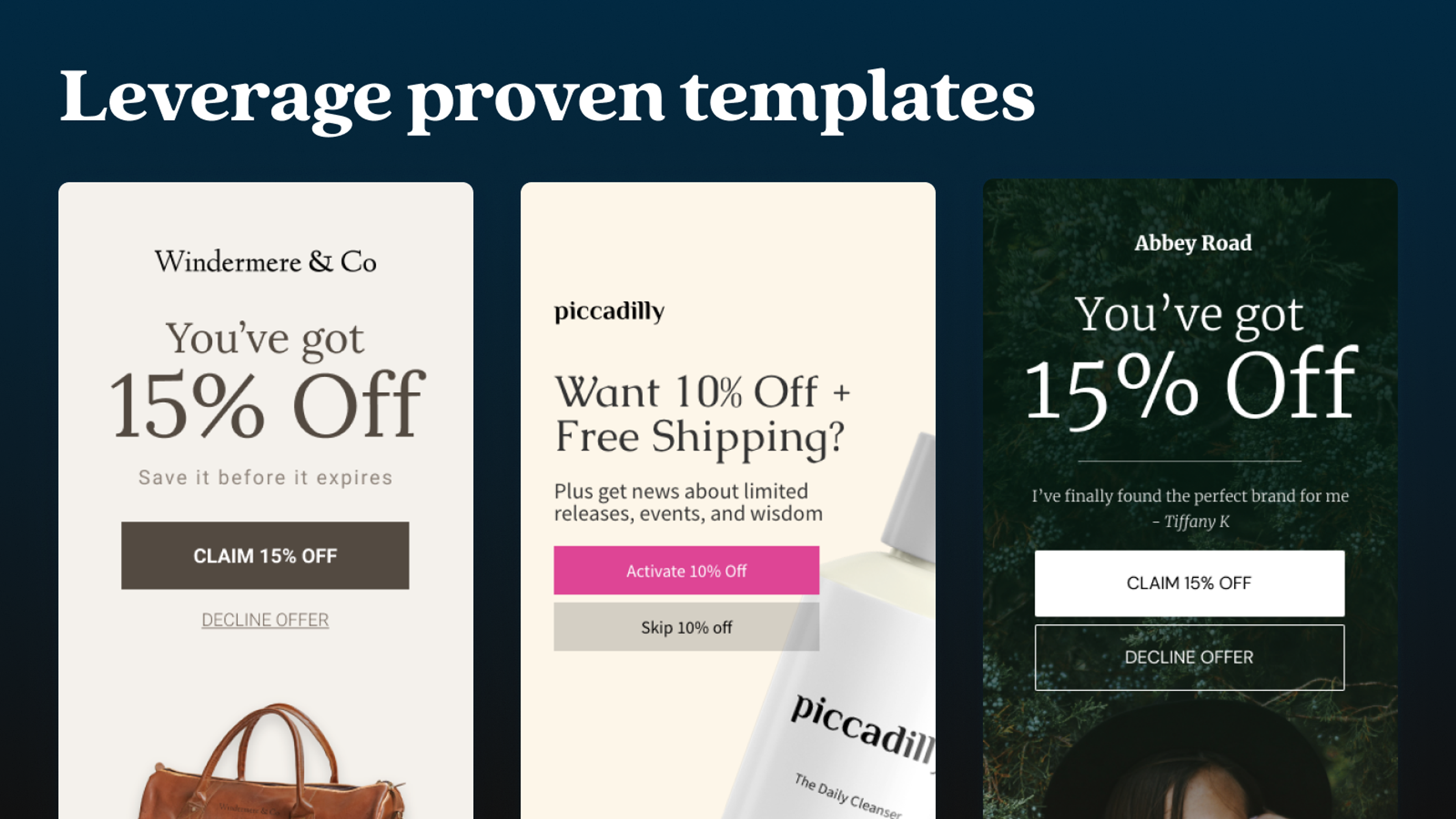 Amped’s email-focused popup tool with multiple styles, targeting options, and seamless Mailchimp integration.