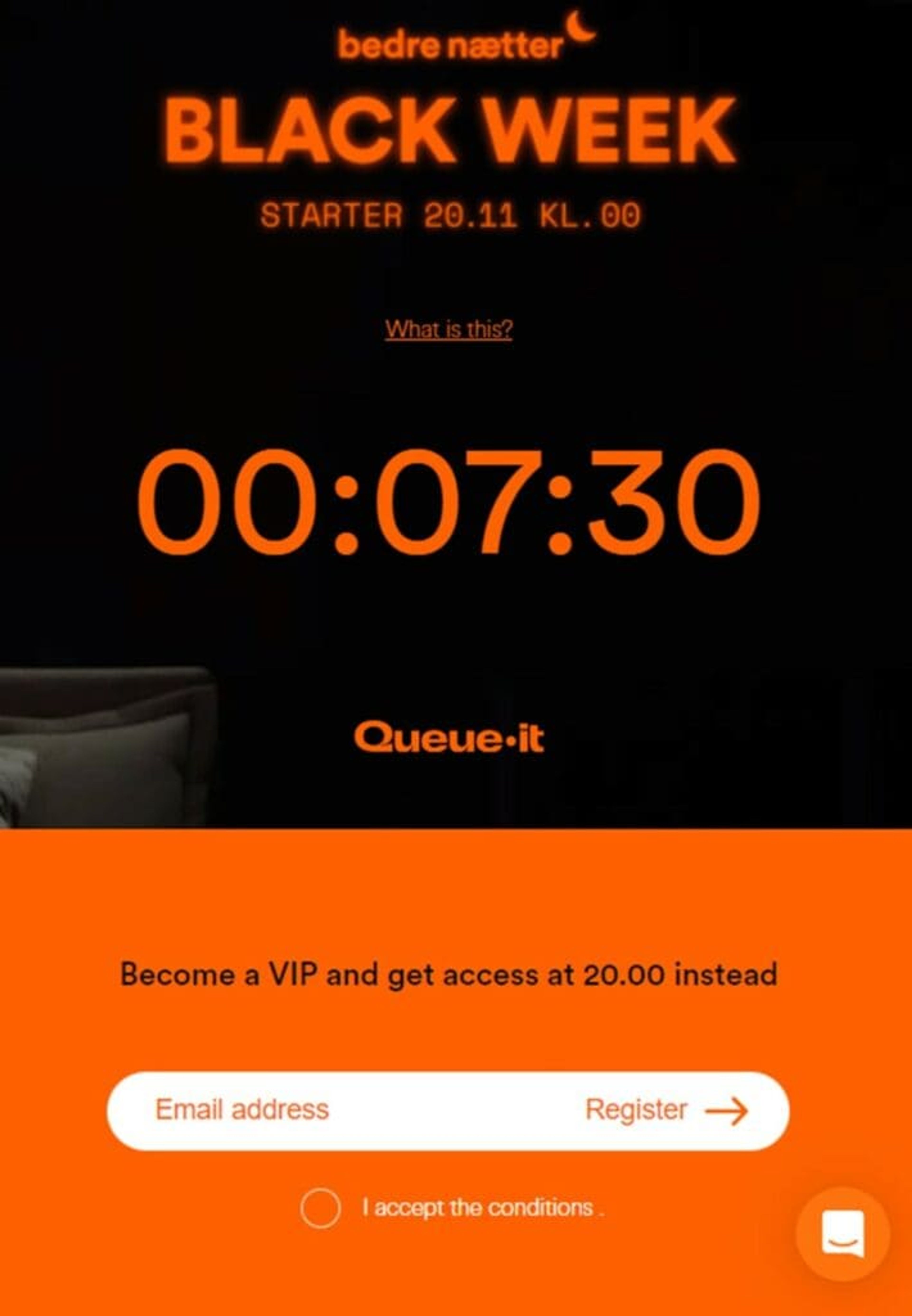 Bedre Nætter Black Week