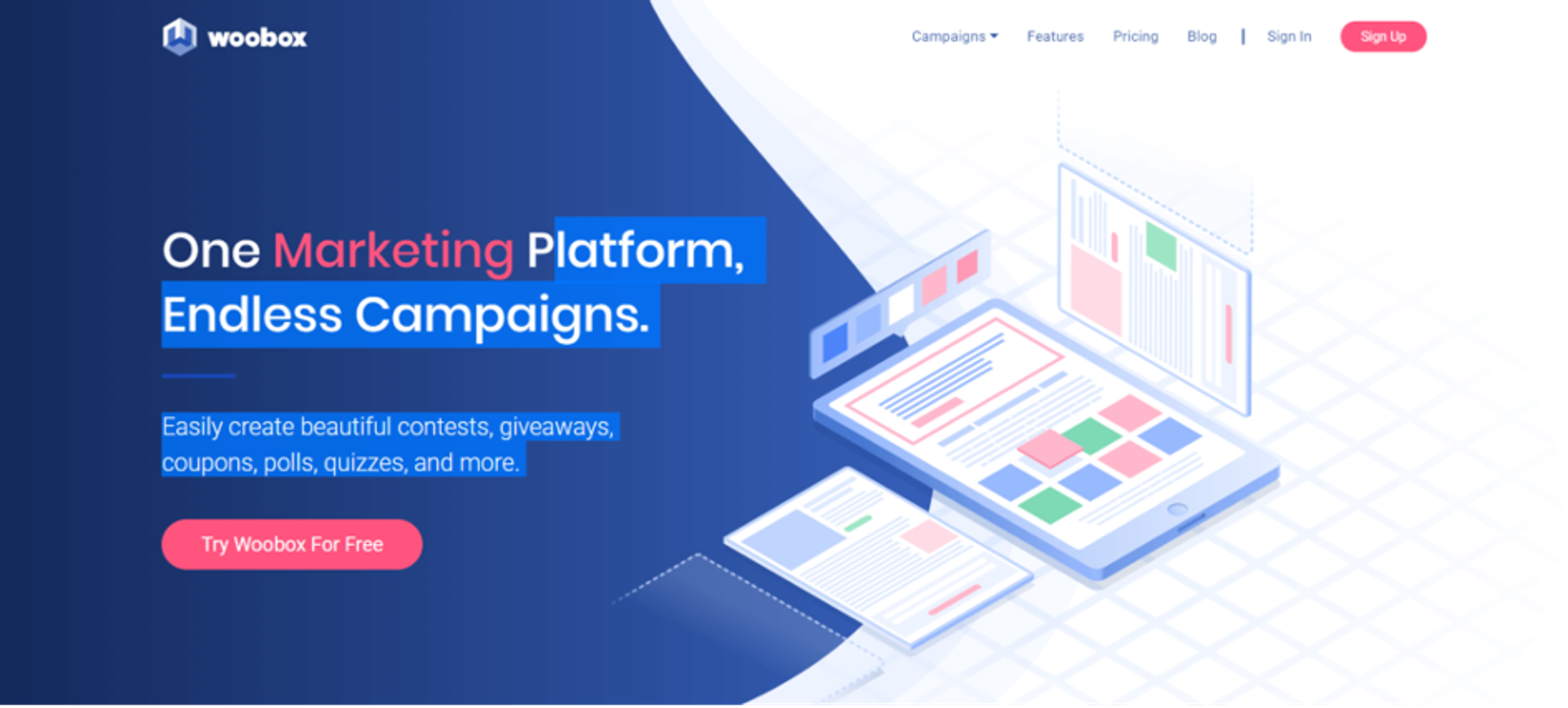 Woobox giveaways tools