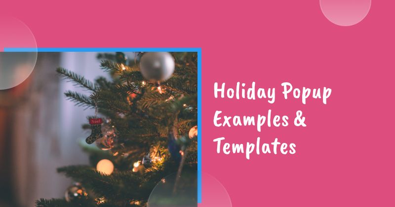 Holiday Popup Examples & Templates to Boost Your Holiday Sales
