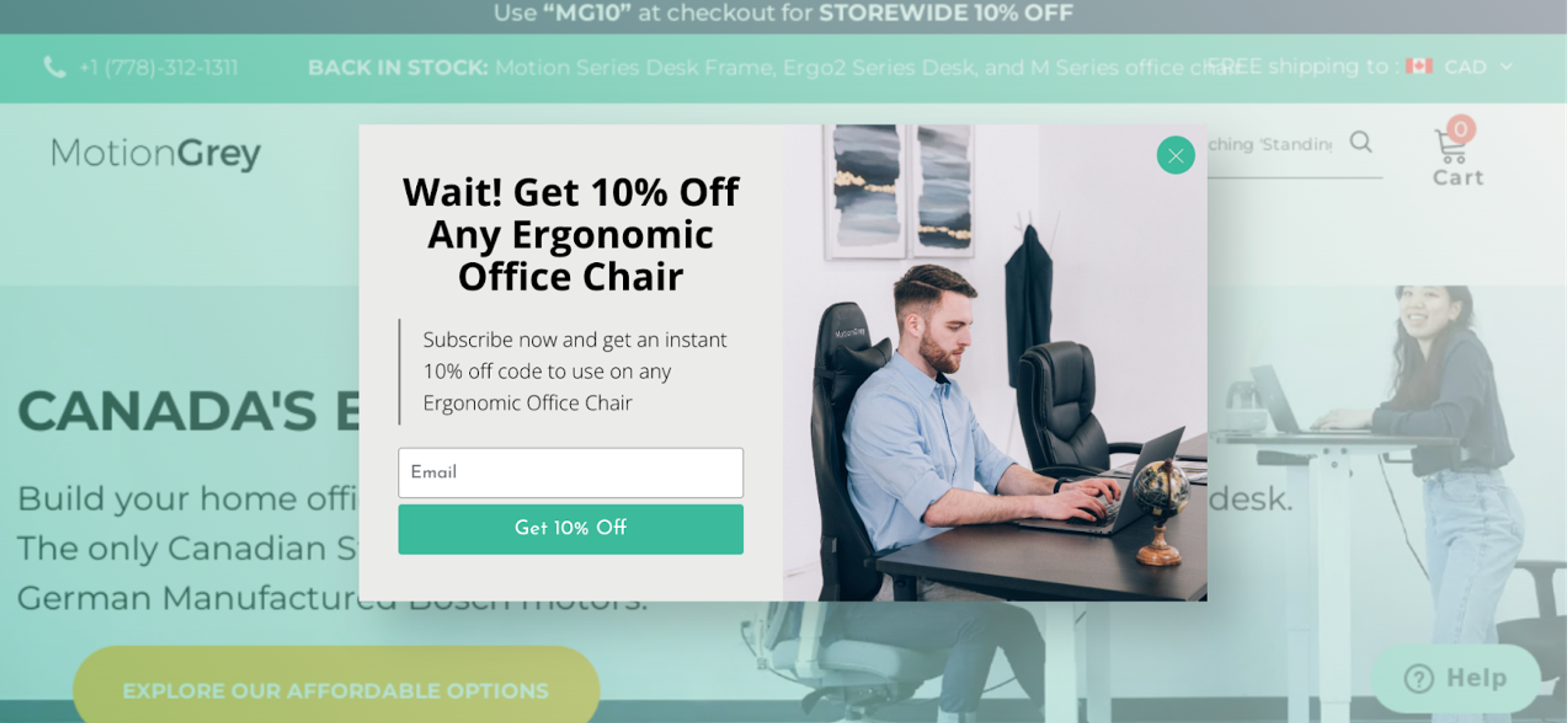 Pop-up ideas example