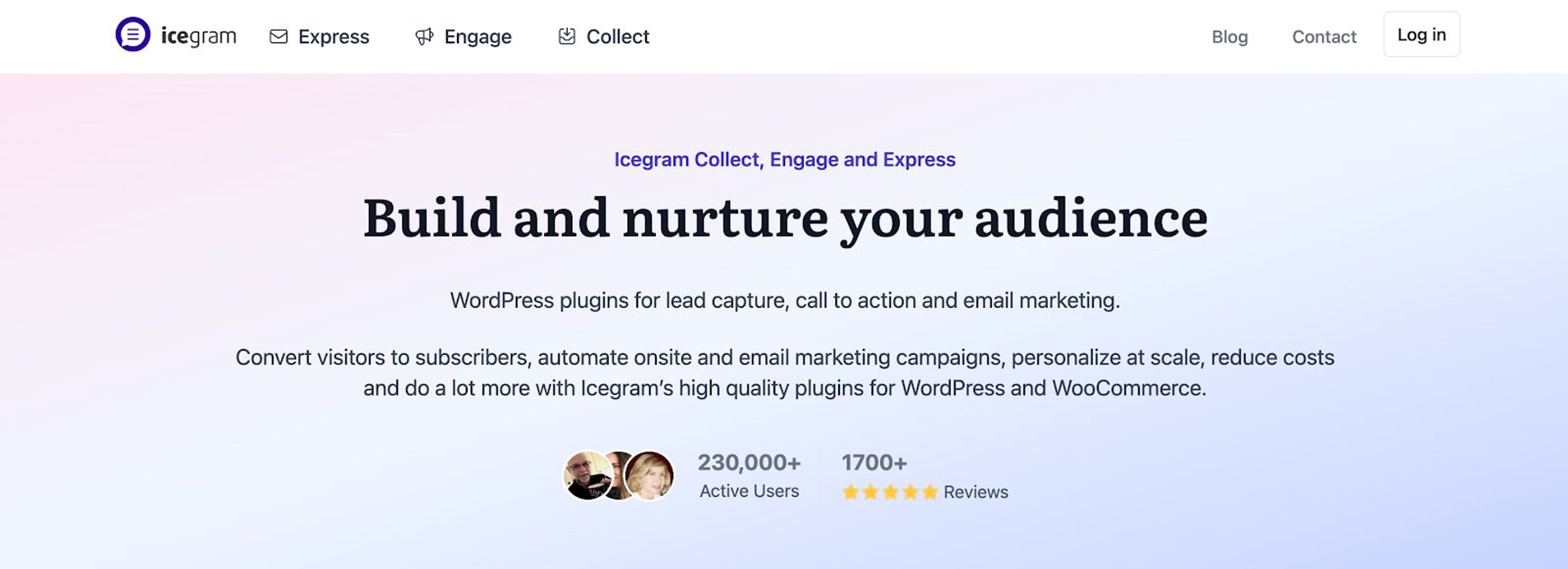 Icegram alternative to Popup Maker, featuring multiple popup formats, free core functions, and premium add-ons for targeting and scheduling.
