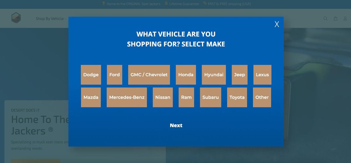 Desert Does It popup 2