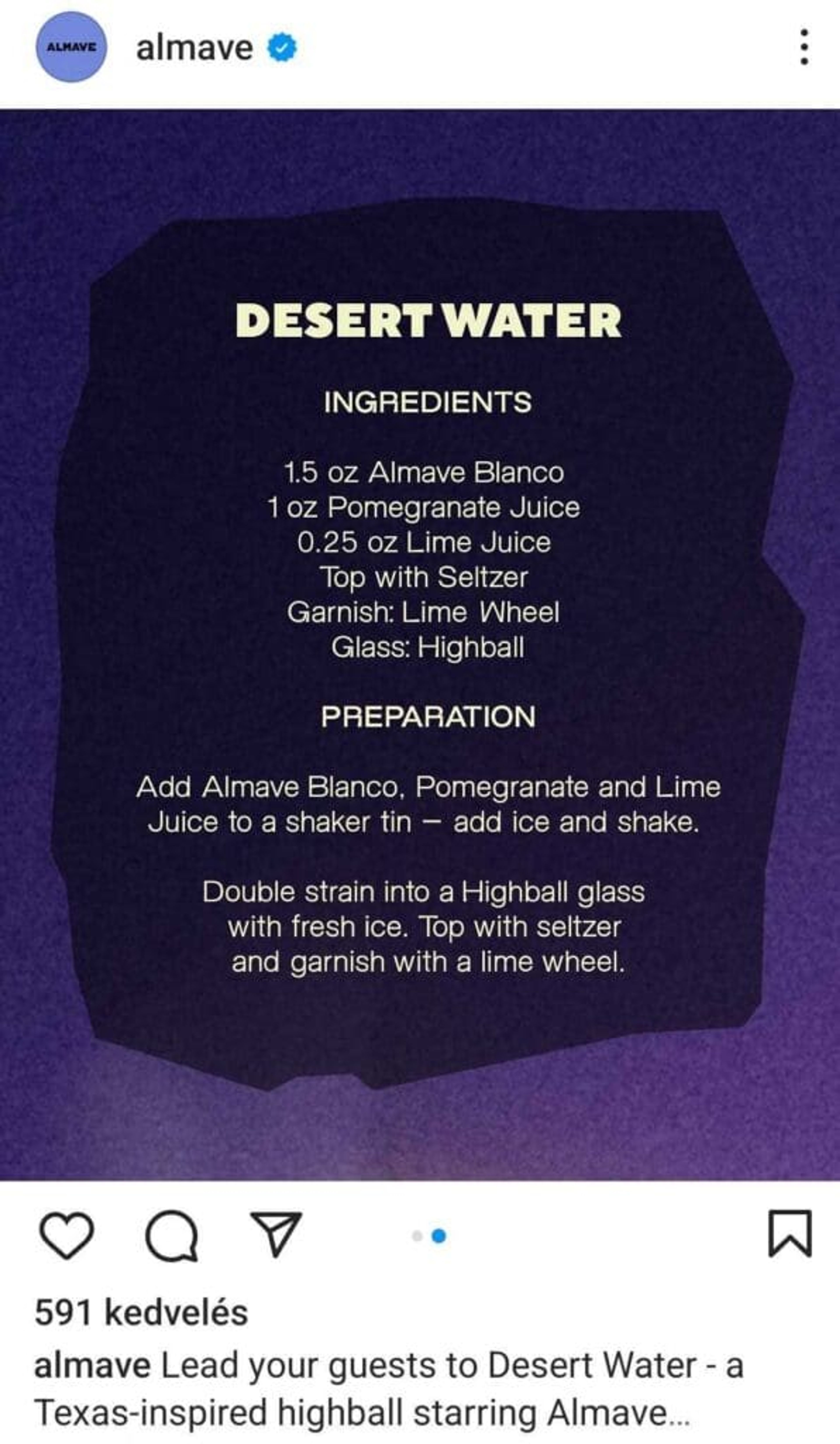 Almave educational content on Instagram