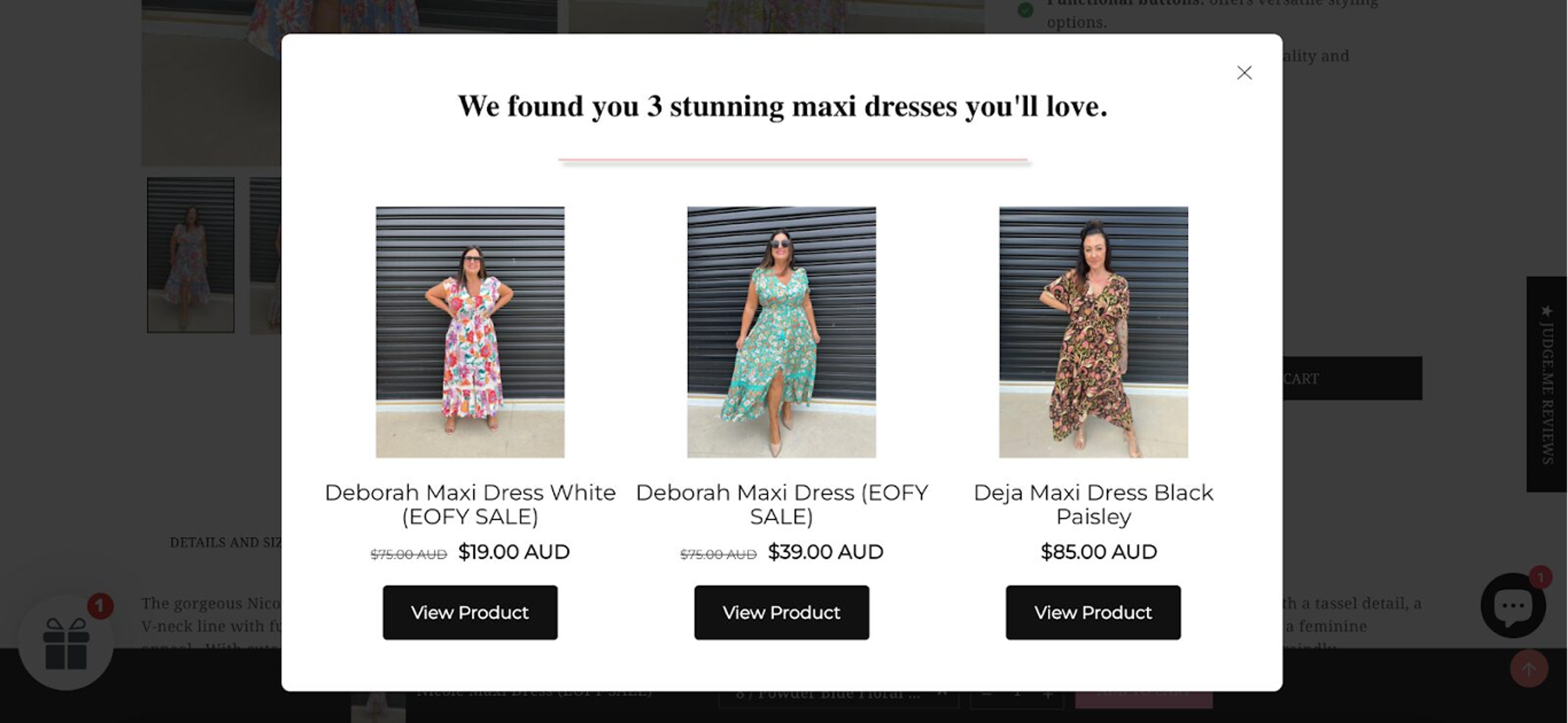 Millie n Me’s smart product recommender campaign