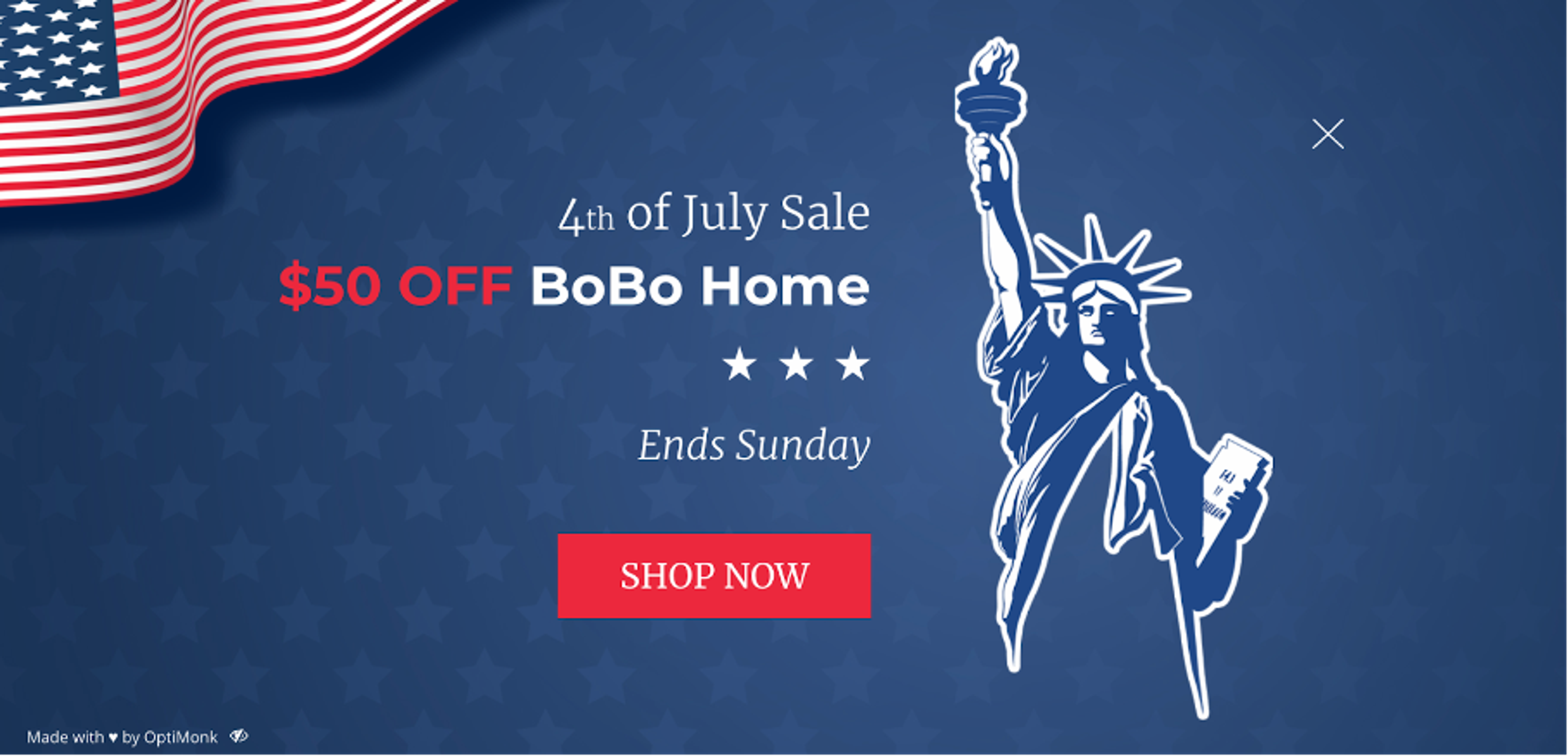 4th of July seasonal promotions