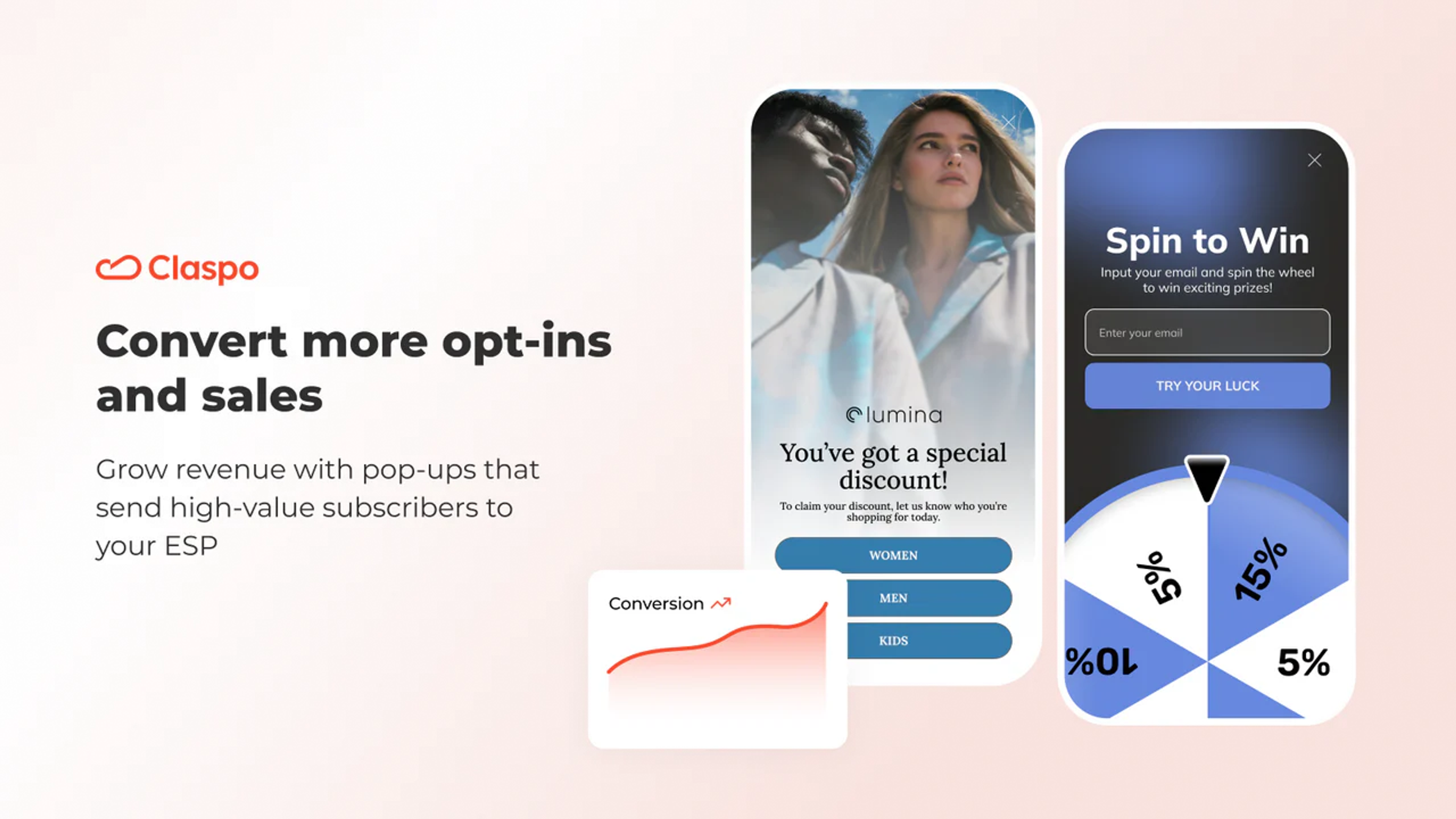 Claspo Shopify popup app